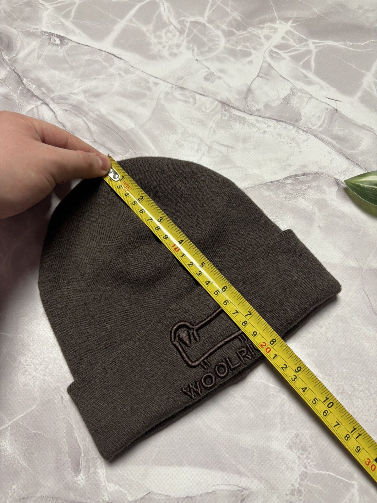 Woolrich Woolen Mills Woolrich Cotton Wool Beanie Hat Embroidered Logo Mens M Size ONE SIZE - 5 Thumbnail