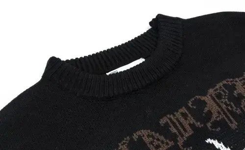 Other Skeleton Bat Print Knitted Sweater Size US XL / EU 56 / 4 - 4 Thumbnail
