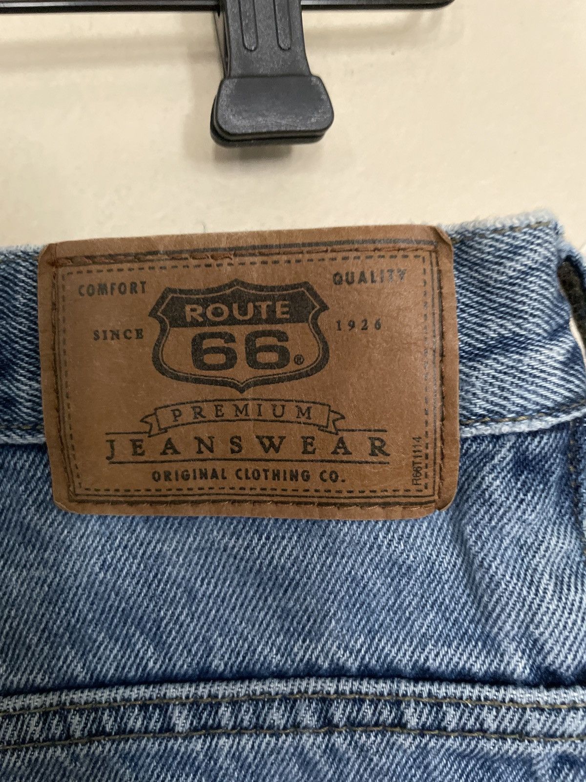 Route 66 × Vintage Route 66 Jean Denim Shorts Jorts Skater relaxed fit vintage Size US 36 / EU 52 - 5 Thumbnail