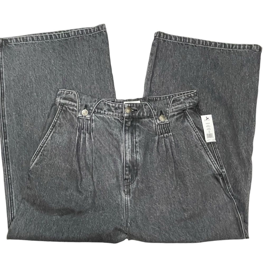 Joie NWT New $248 Joie NEW Joie Porter B Wide Leg Cropped High W Size 31" - 4 Thumbnail