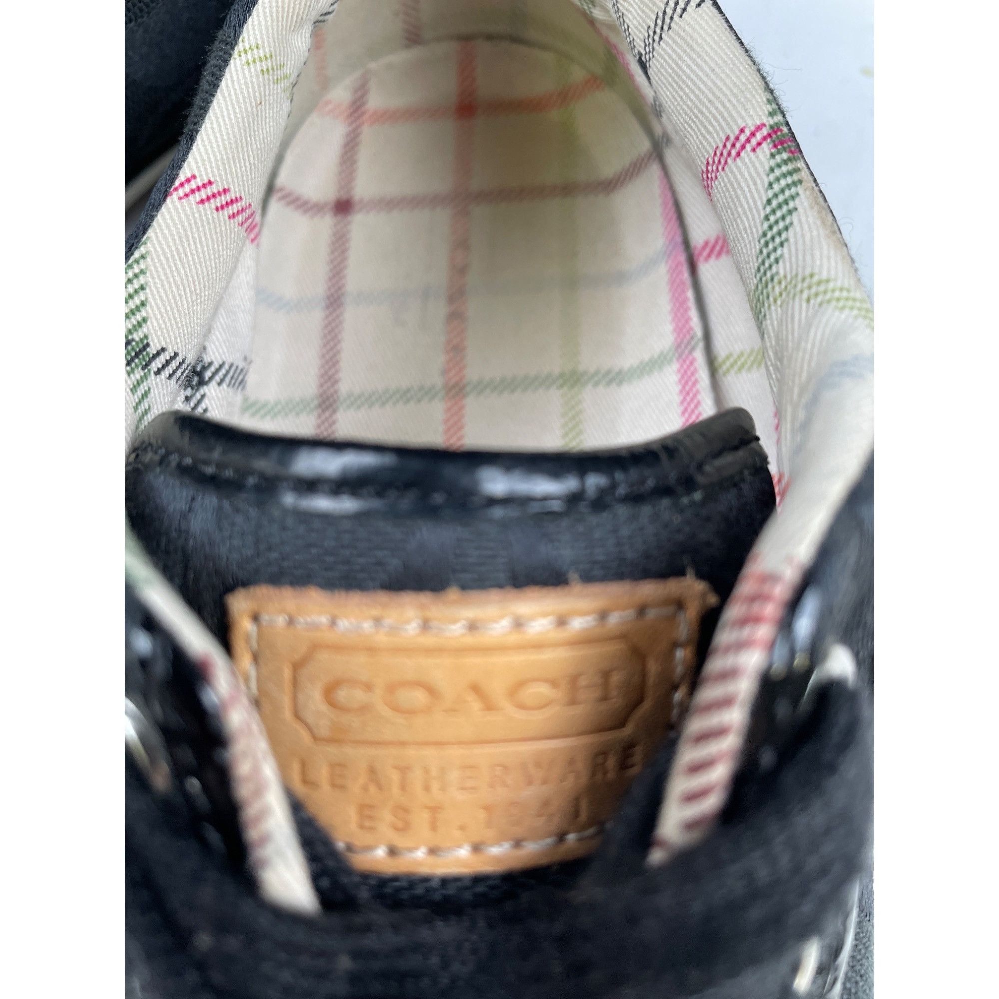 Coach Coach Barrett Women's Black Canvas Shoes/Sneakers Size 8B SK Size US 8 / IT 38 - 7 Thumbnail