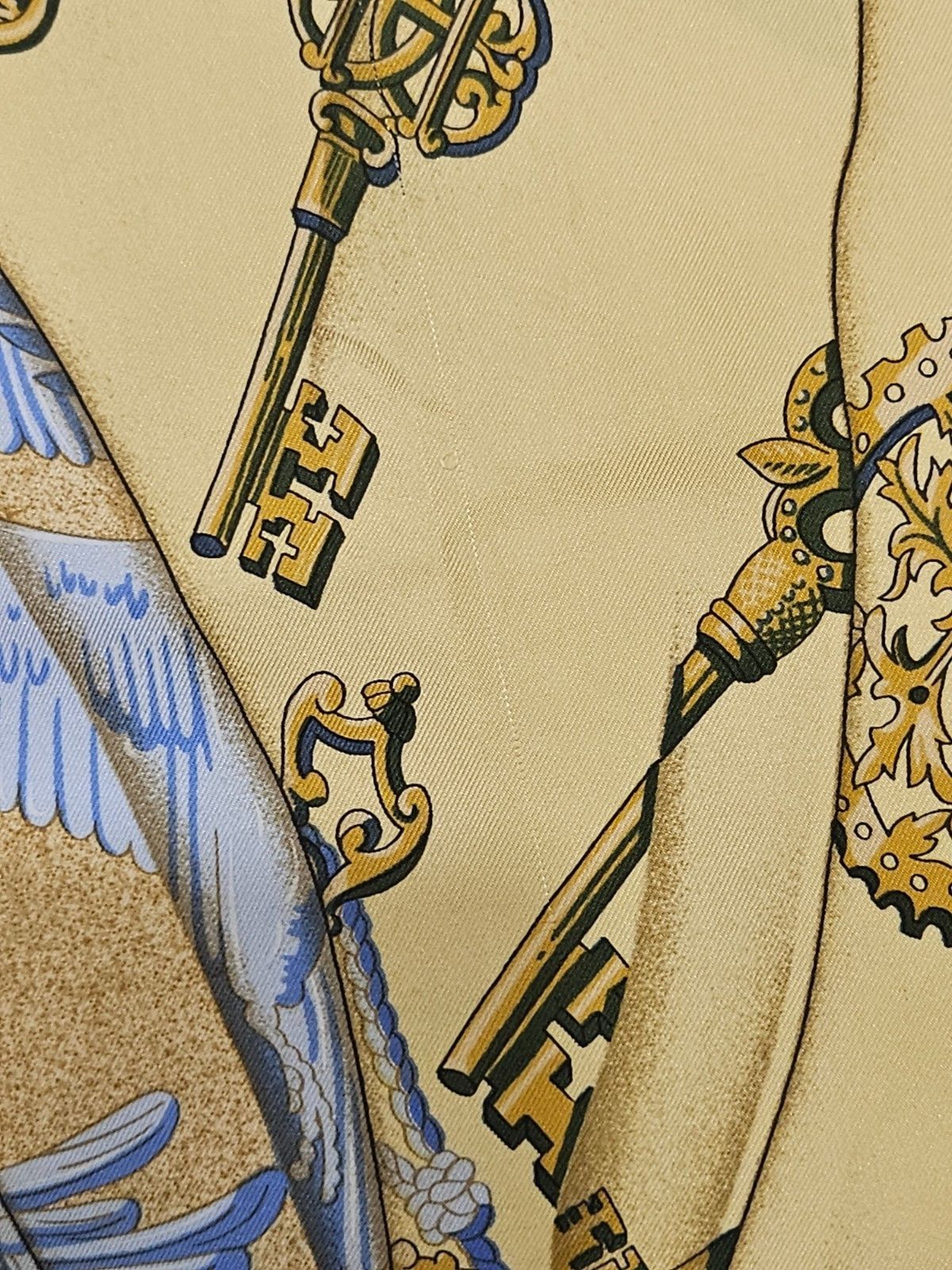Hermes Hermes Soleil de Soie By Cathy Latham Silk Scarf Size ONE SIZE - 6 Thumbnail