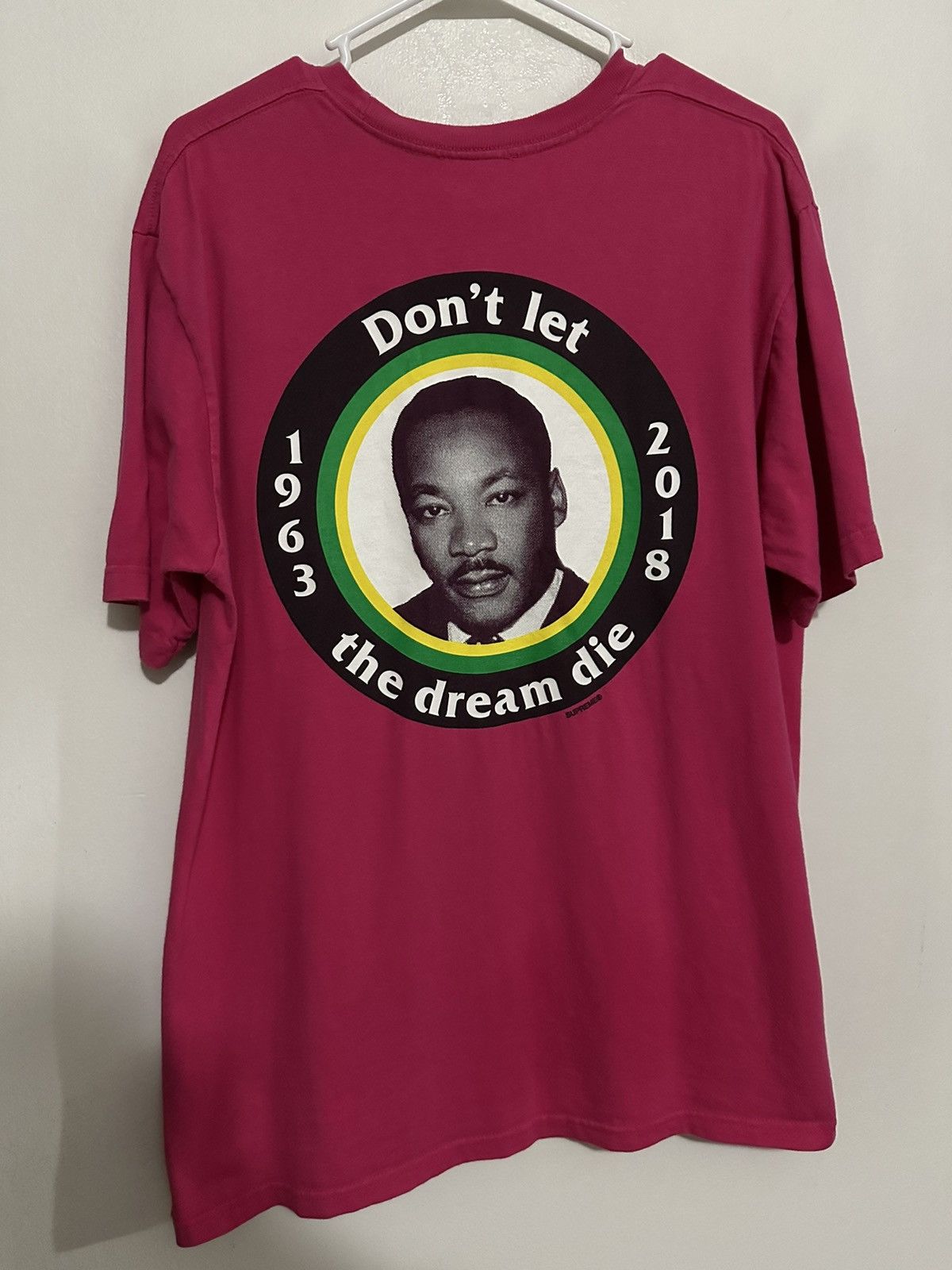 Supreme Supreme MLK Don’t Let The Dream Die Tee Size US L / EU 52-54 / 3 - 1 Thumbnail