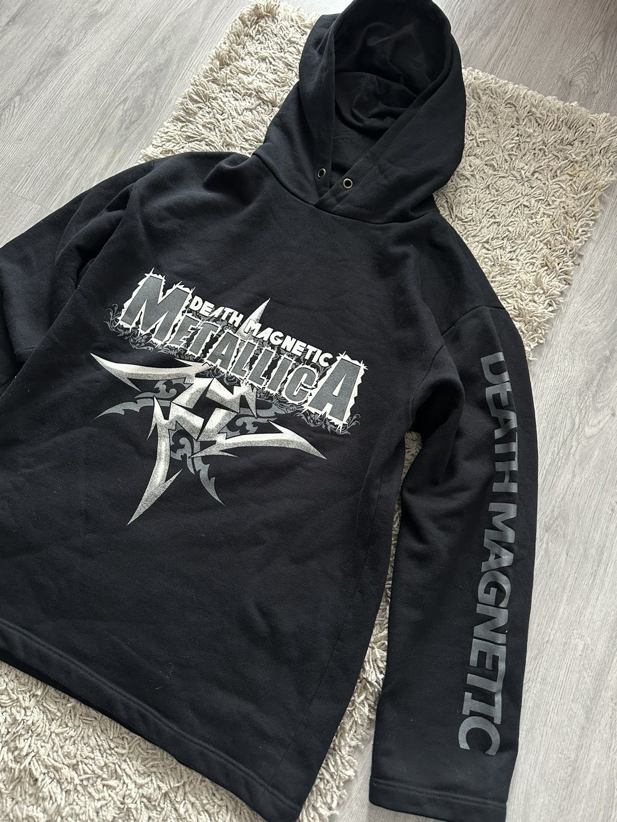 Band Tees Metallica Death Magnetic Y2K Band Tee Hoodie Size US L / EU 52-54 / 3 - 3 Thumbnail