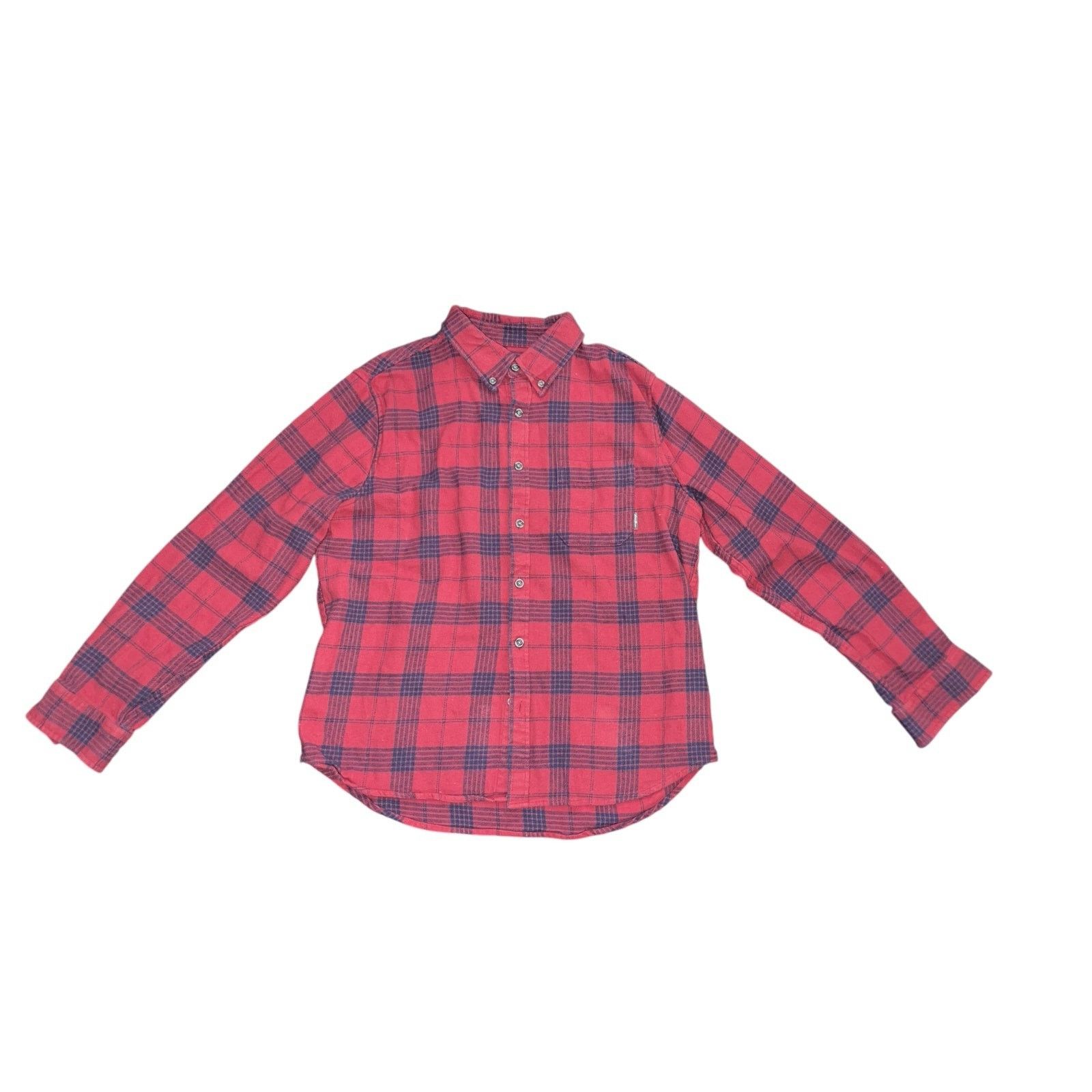 Eddie Bauer Plaid Flannel Long-sleeve button up Shirt Casual Outdoors Size US L / EU 52-54 / 3 - 1 Thumbnail