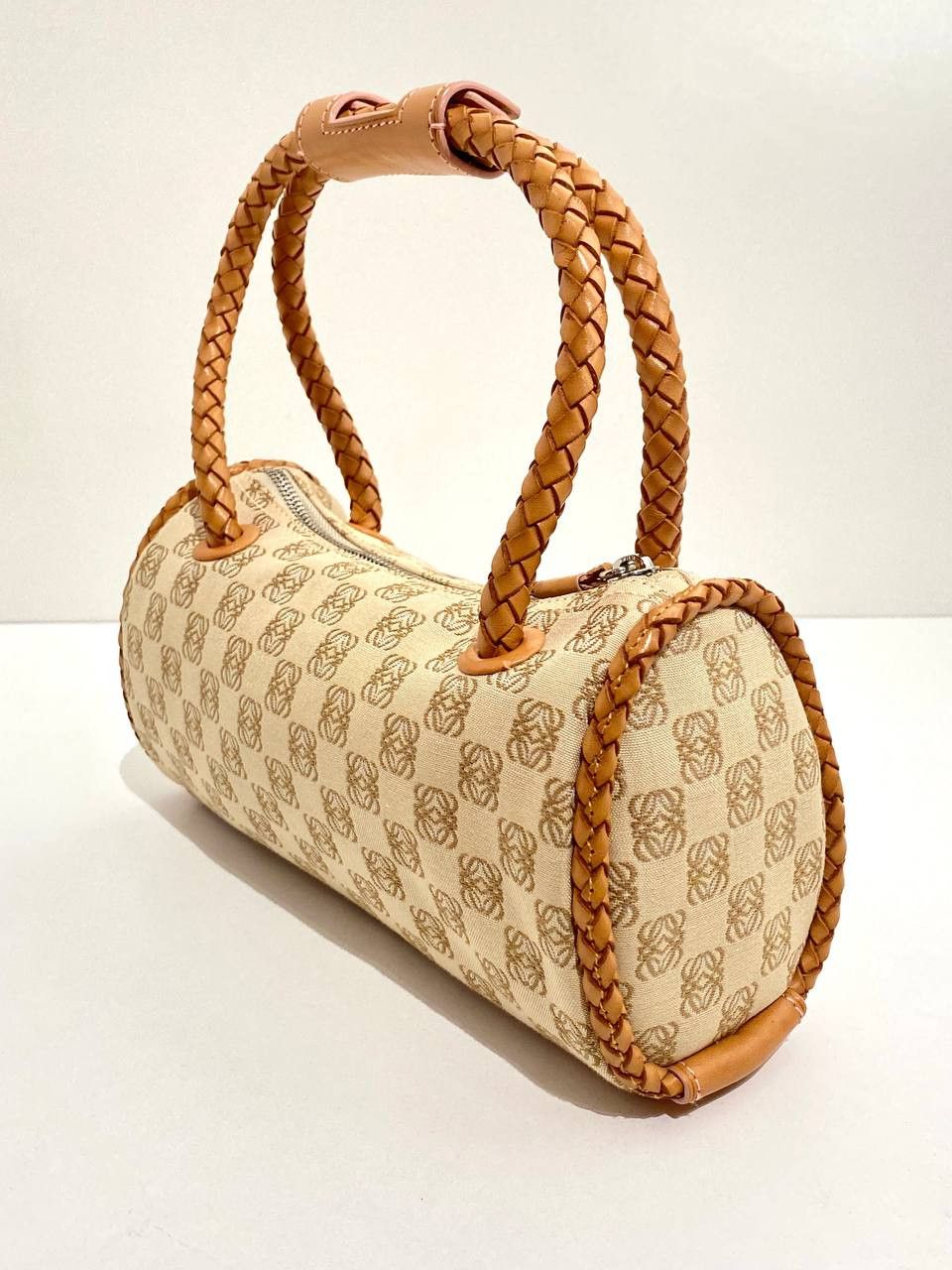 LOEWE Anagram Logo Monogram Baguette Shoulder Hand Bag