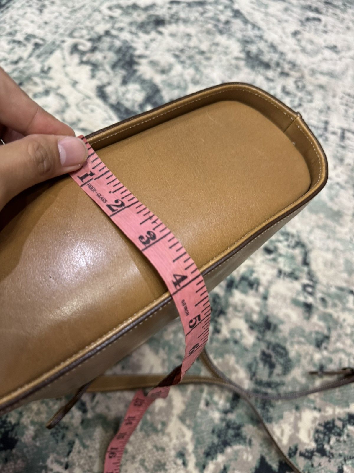 Issey Miyake × Vintage VTG ISSEY MIYAKE DESIGN LEATHER SHOULDER BAG Size ONE SIZE - 8 Thumbnail