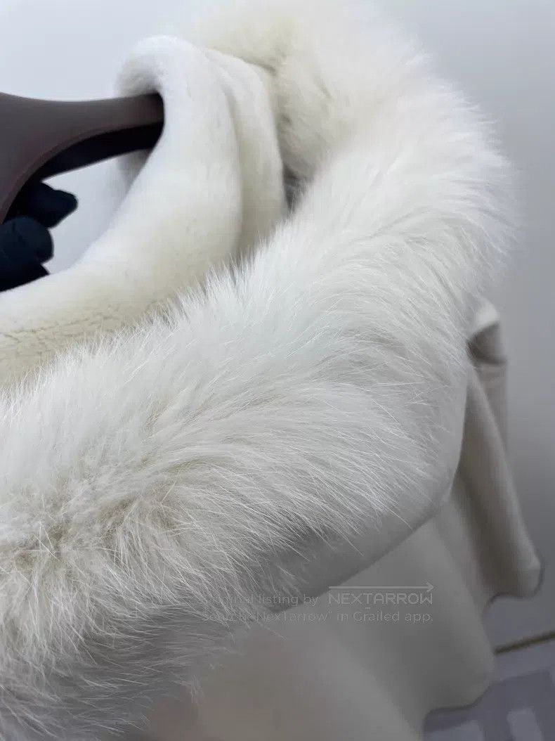 Loro Piana Loro Piana Fox fur hat patch fur cashmere coat. Size M / US 6-8 / IT 42-44 - 8 Thumbnail
