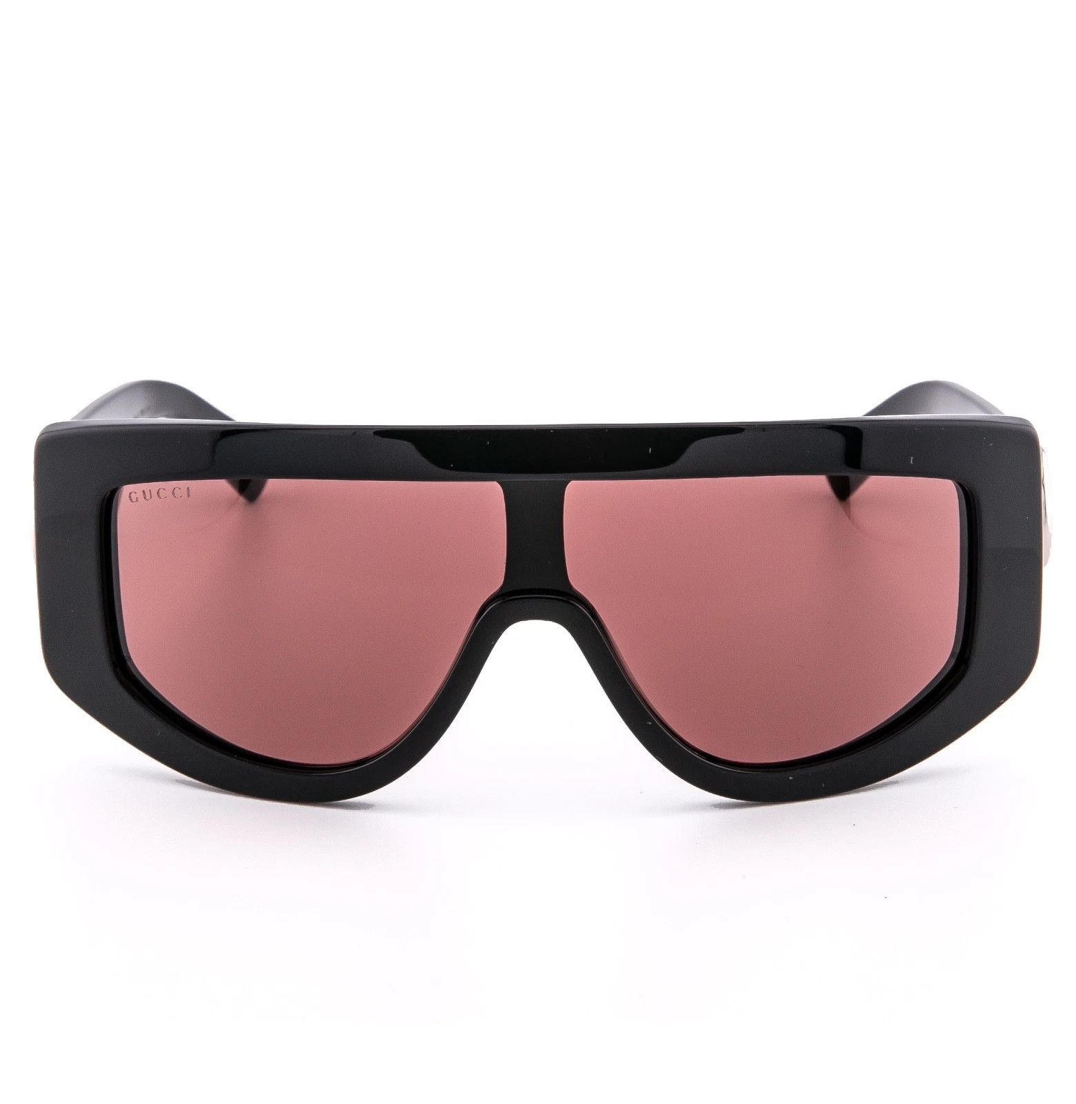 Gucci GUCCI GG1950S Black Red 1950 GG Logo Oversized Geometric 002 Size ONE SIZE - 5 Thumbnail