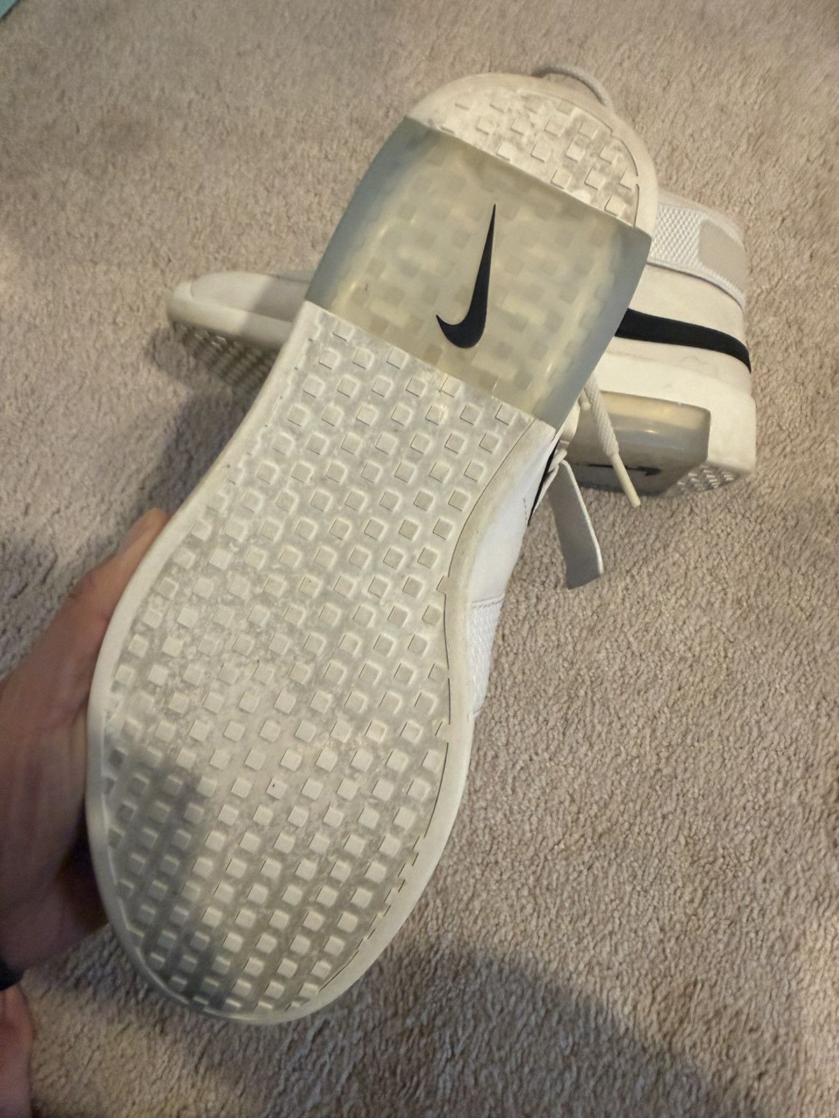Fear of God × Nike Air Fear of God High Top Sneakers size 9 Size US 9 / EU 42 - 3 Thumbnail