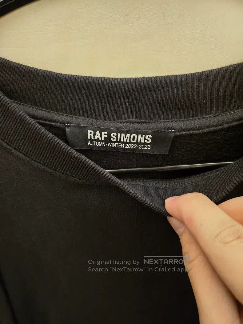 Raf Simons Raf Simons 23fw black wizard hooded sweatshirt Size US S / EU 44-46 / 1 - 3 Thumbnail
