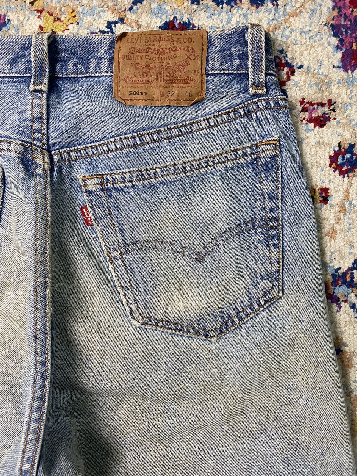 Levi's × Vintage 1994 Cut 501xx Levis Made in USA Button Fly Jeans W30 Size US 30 / EU 46 - 3 Thumbnail
