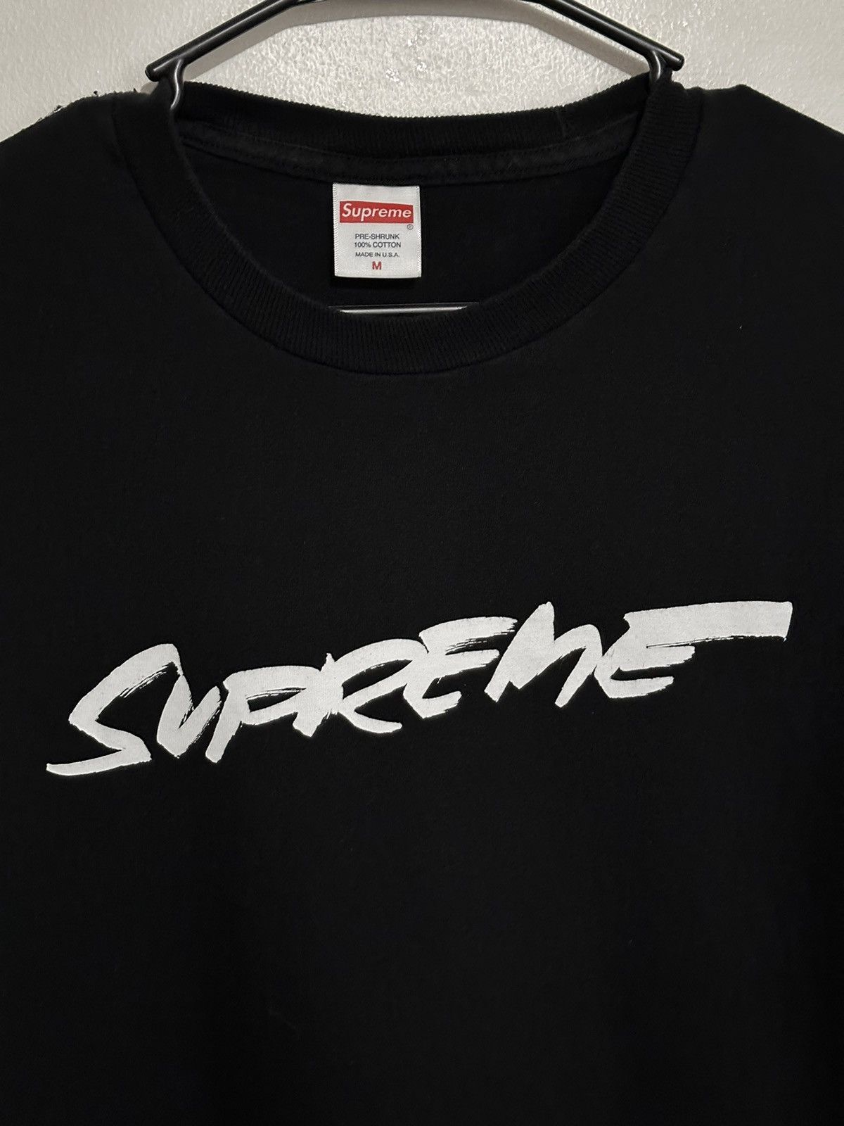 Supreme Supreme Futura Logo Tee Size US M / EU 48-50 / 2 - 2 Thumbnail