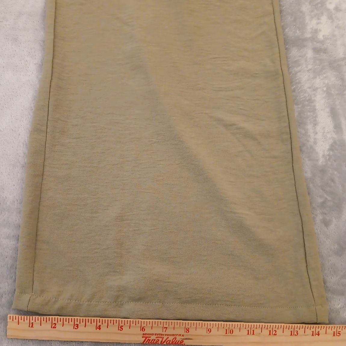 Adrianna Papell Adrianna Papell Pants Women's L Green Ankle Wide-Leg Drawstring Lightweight Size 36" / US 14 / IT 50 - 5 Thumbnail