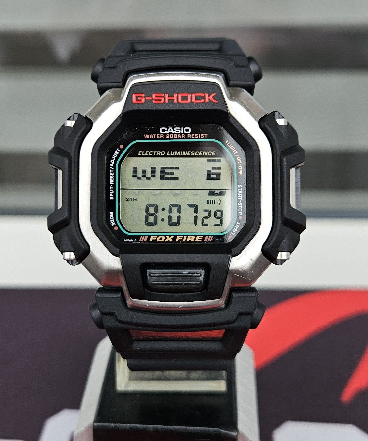 Casio × G Shock × Vintage DW-8120 FOXFIRE SLOT MACHINE