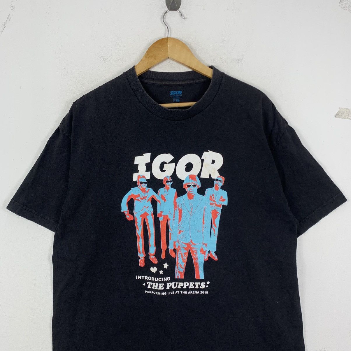 Tyler The Creator TYLER THE CREATOR Igor Golf Wang Puppets Graphic Tshirt Size US XL / EU 56 / 4 - 3 Thumbnail