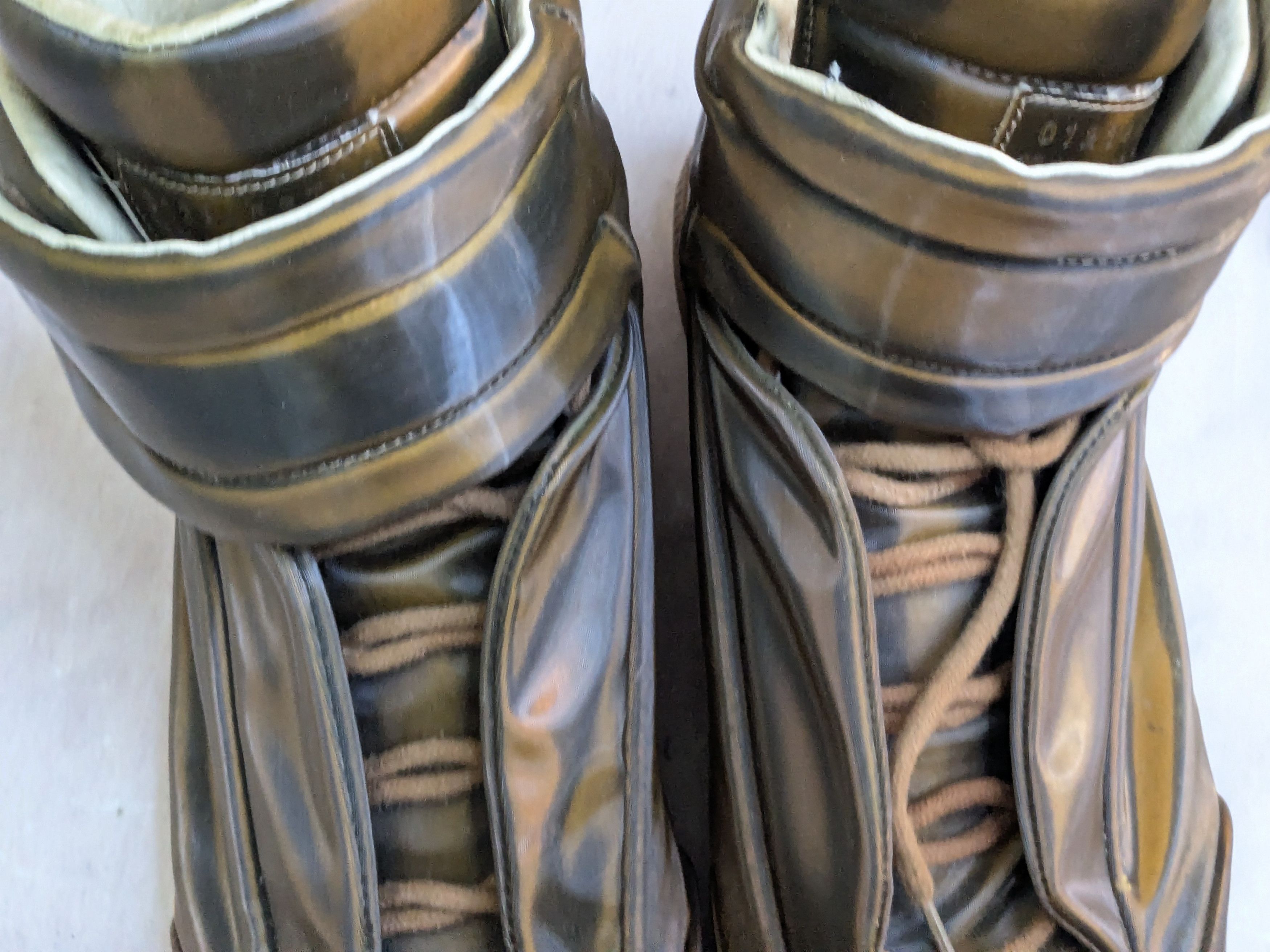 Maison Margiela Maison Margiela Future Gold 13 46 High Tops Size US 13 / EU 46 - 5 Thumbnail
