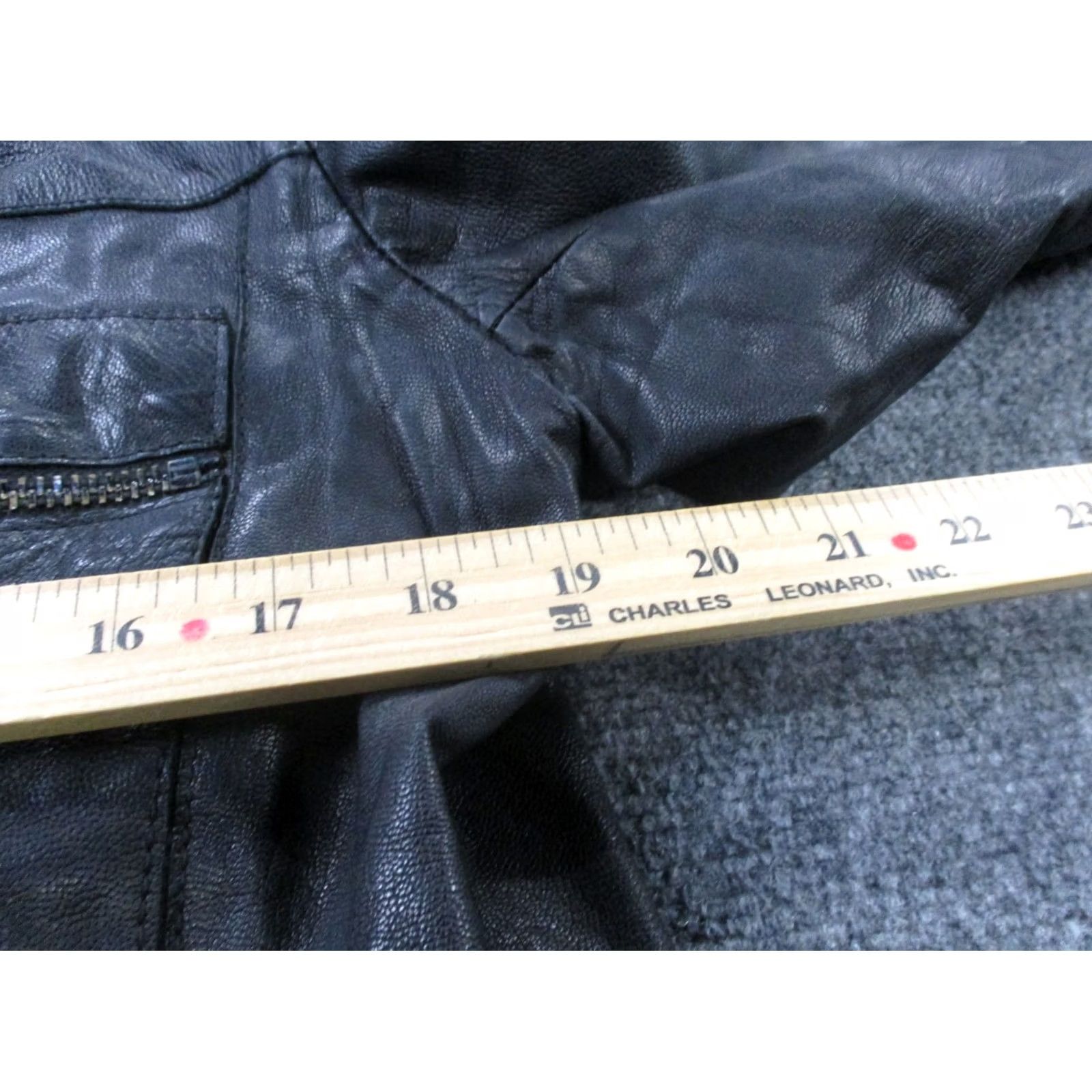 Allsaints AllSaints Leather Jacket Mens M Black Biker Lined Windproof Pockets Zipped Pockets Classic Outdoors Trucker Size US M / EU 48-50 / 2 - 5 Thumbnail