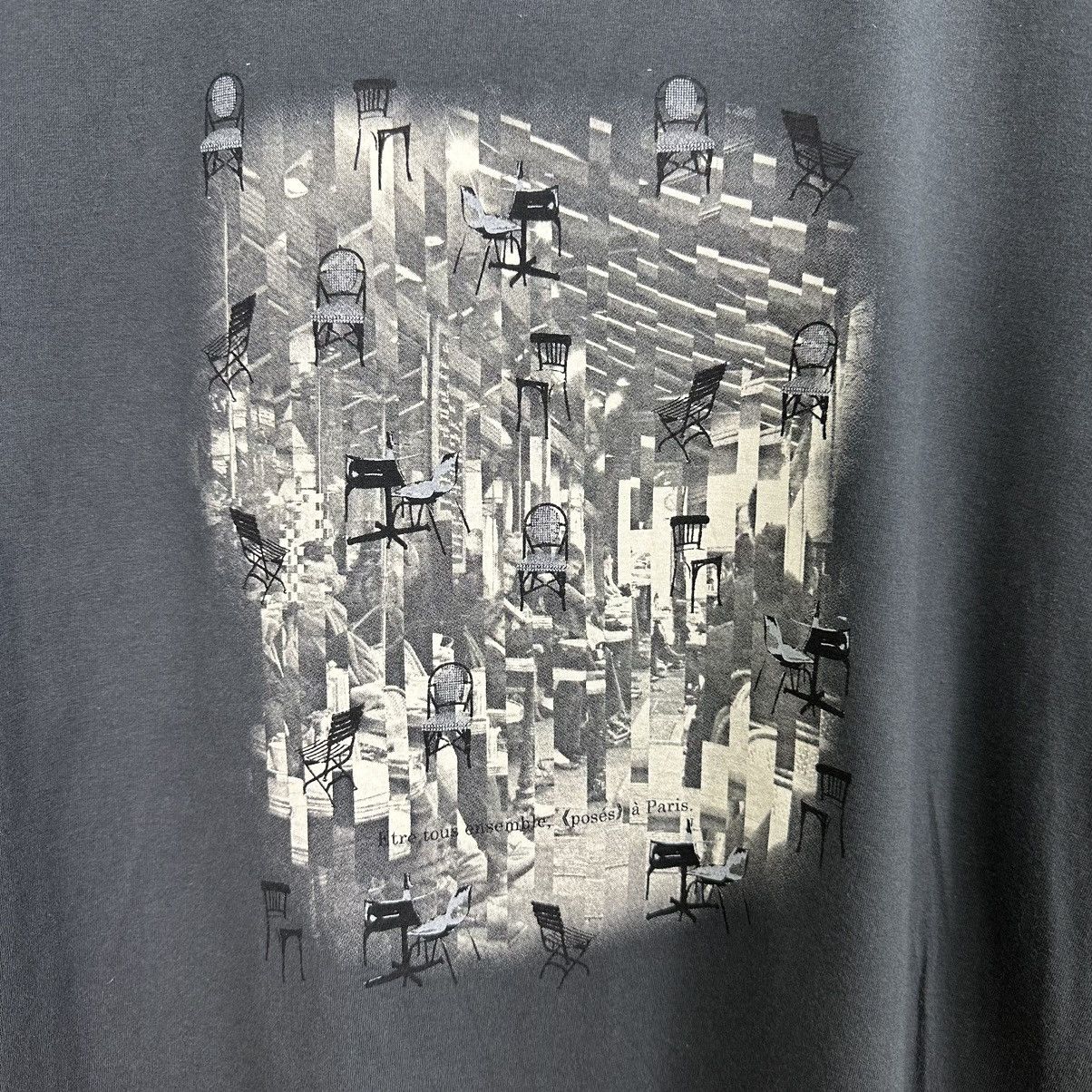 Lanvin Lanvin Paris Town View Tshirt A719 Size US M / EU 48-50 / 2 - 2 Thumbnail