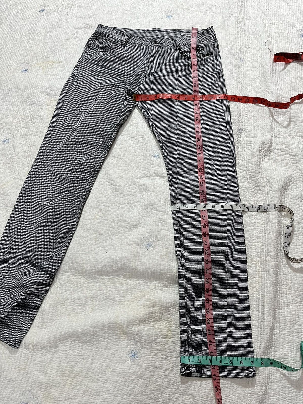 semanticdesign SEMANTIC DESIGN JAPANESE BRAND CHECKERED PANT Size US 34 / EU 50 - 11 Thumbnail