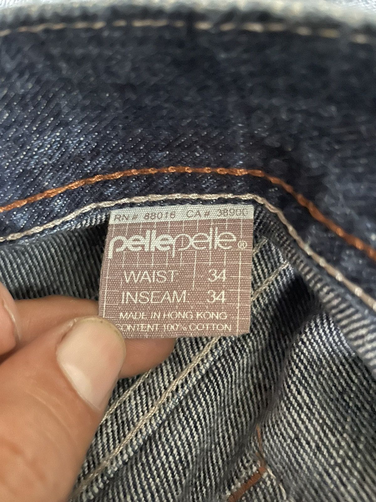 JNCO × Pelle Pelle Vintage Y2K Pelle Pelle Baggy Denim Jeans Size US 35 - 21 Thumbnail