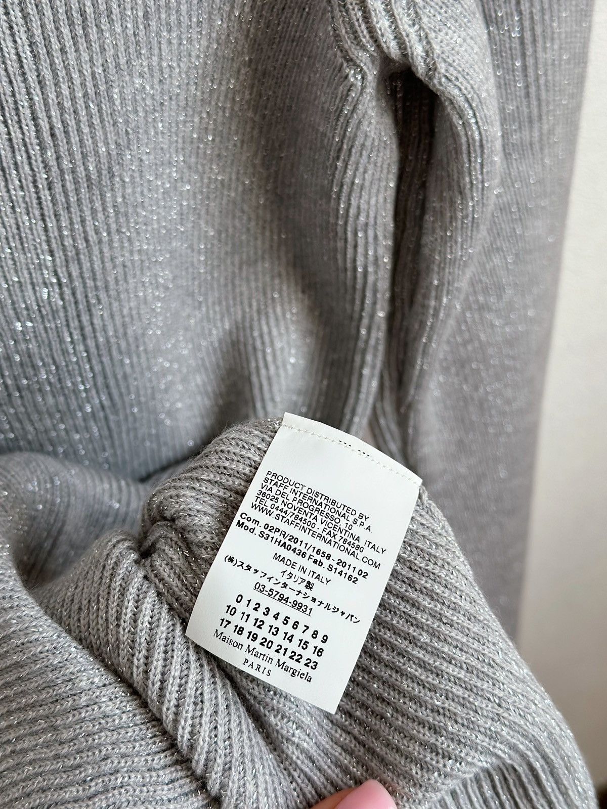 Maison Margiela MAISON MARTIN MARGIELA WOOL SWEATER S/S 2011 Size L / US 10 / IT 46 - 11 Thumbnail