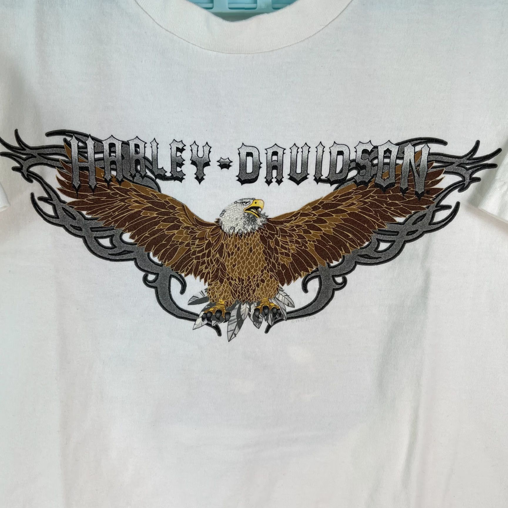 Harley Davidson Harley-Davidson T-Shirt Harley Davidson Motorcycle White 2003 Mens XL Cotton Crew Neck Short Sleeve Graphic Print Size US XL / EU 56 / 4 - 4 Thumbnail