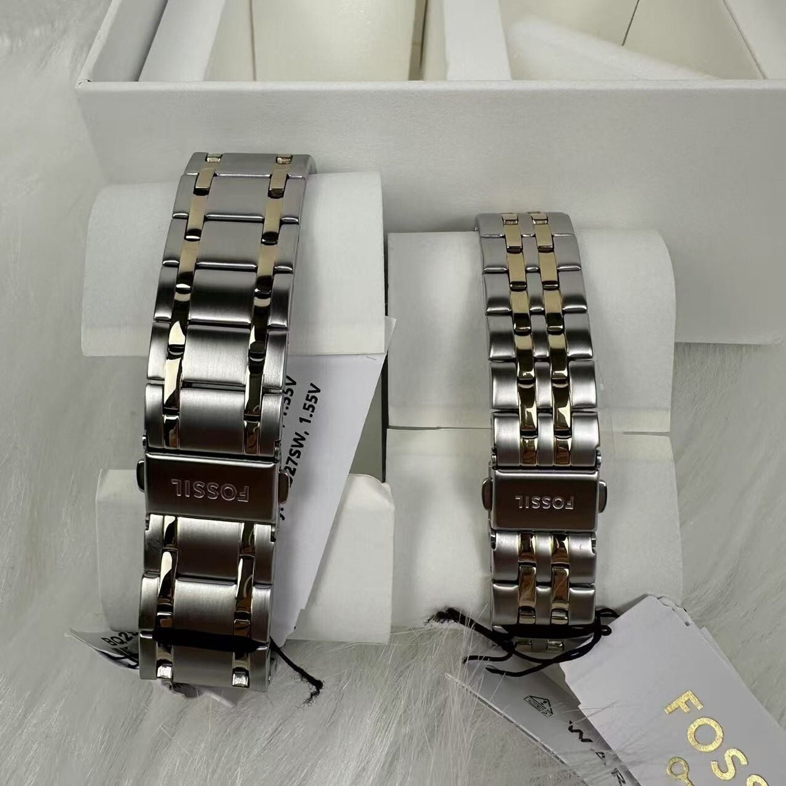 Fossil Fossil Fenmore Multifunction Two-Tone Stainless Steel Watch Size ONE SIZE - 3 Thumbnail