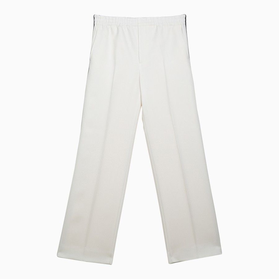 image of Gucci O1D2Blof0424 Trousers In White, Men's (Size 30)