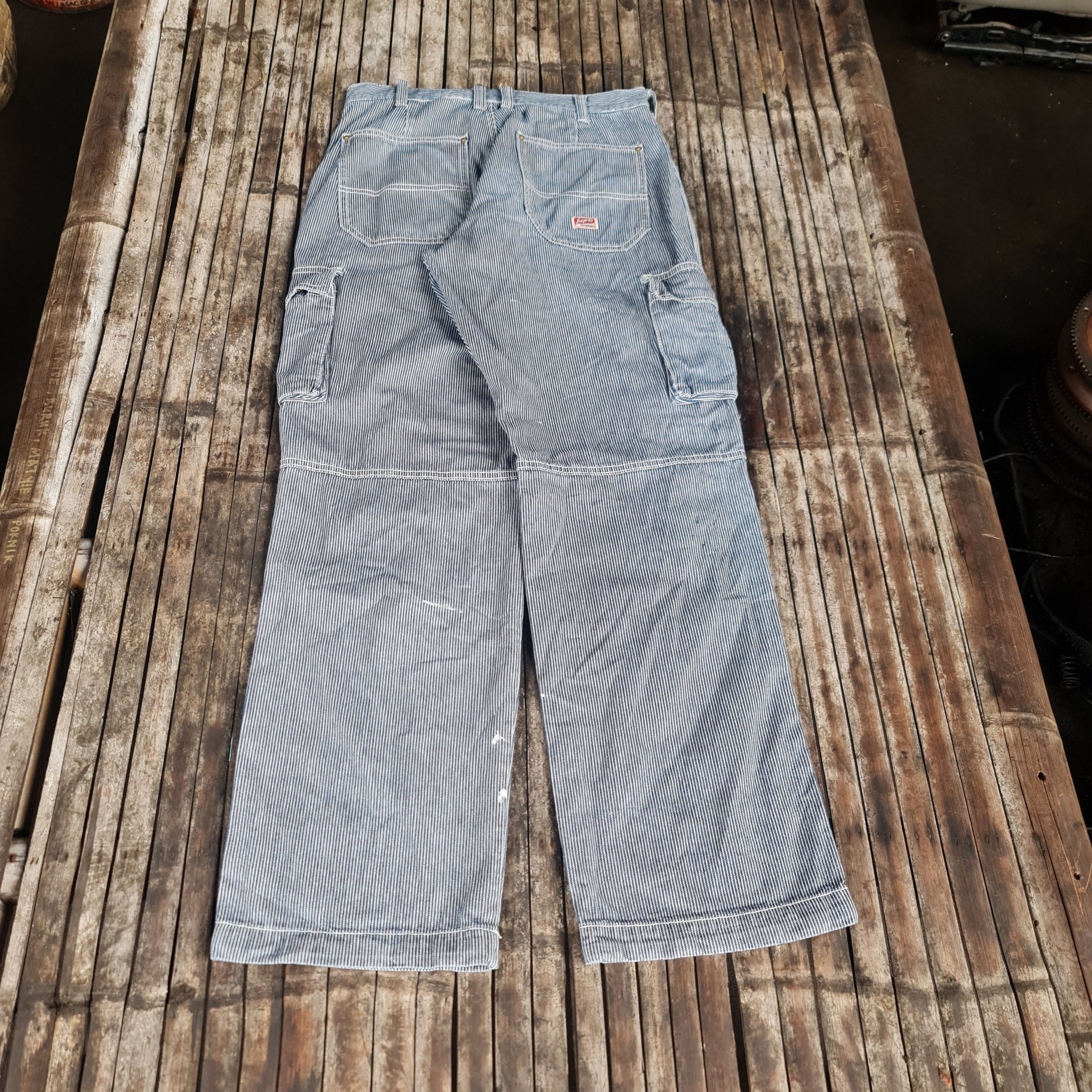 Vintage Vintage Hickory Dogman Baggy Pant j0002 Size US 32 / EU 48 - 14 Thumbnail