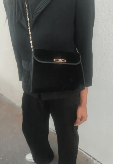 Gucci gucci vintage velvet black bag Size ONE SIZE - 6 Thumbnail
