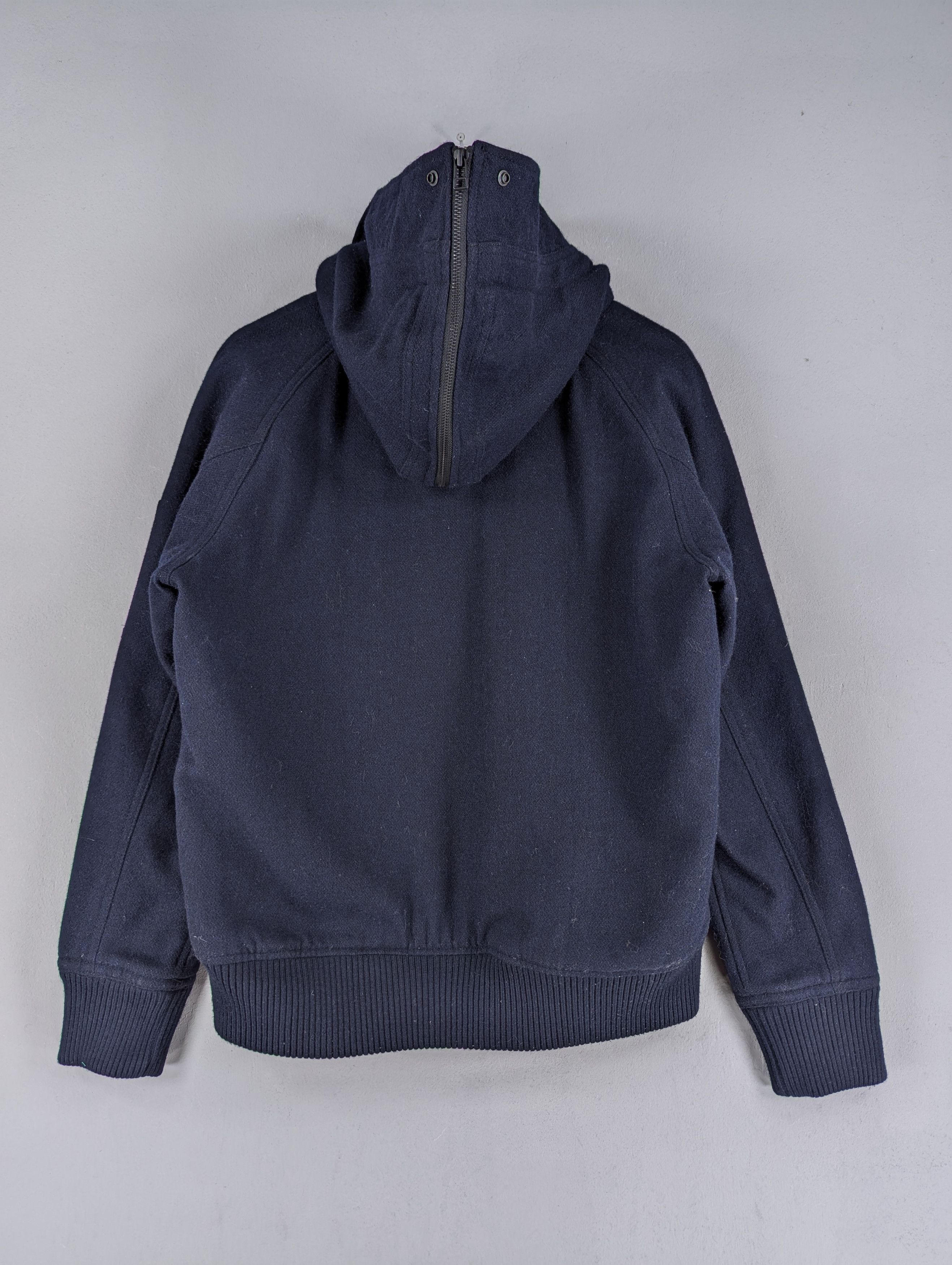 Beams Plus Japanese Brand Beams Quilted Lined Wool Hoodie Jacket Size US L / EU 52-54 / 3 - 13 Thumbnail