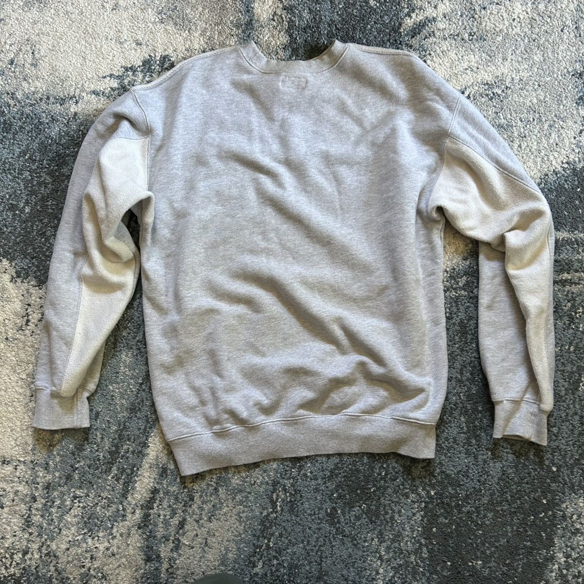 thisisneverthat 2019 SE/SP01-010224 tnt heather ash grey patchwork crewneck Size US M / EU 48-50 / 2 - 13 Thumbnail
