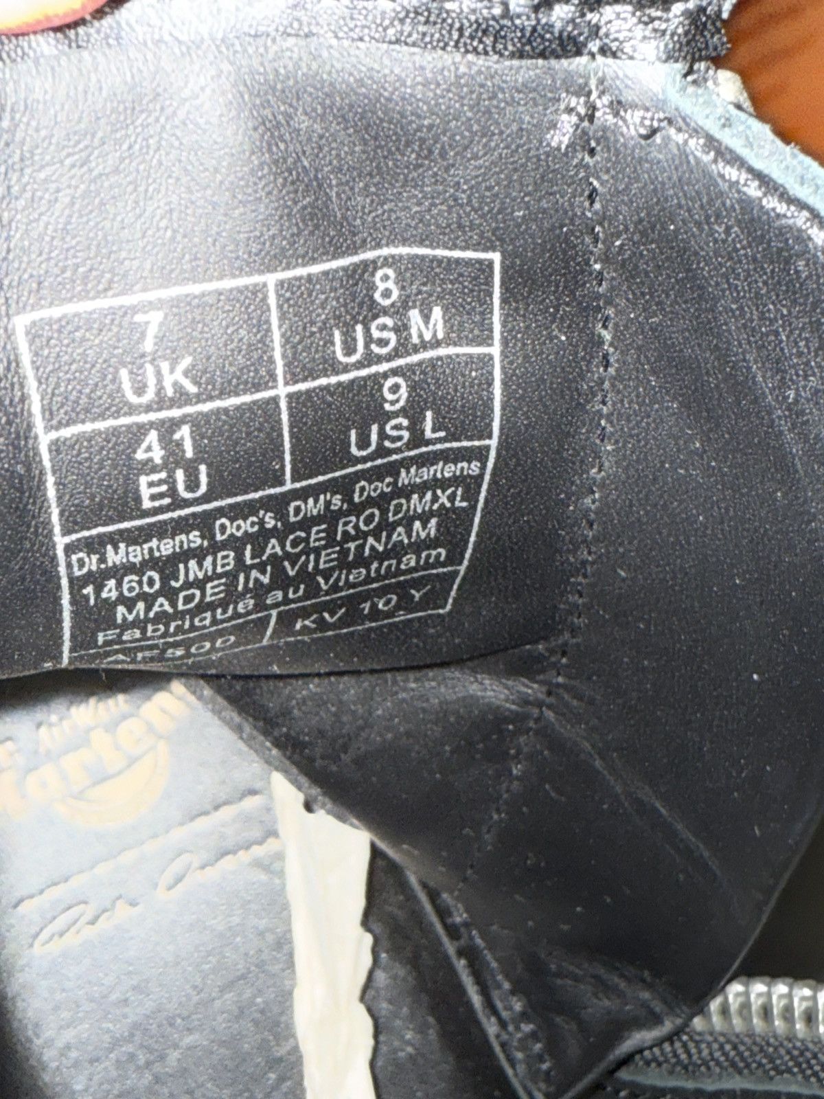 Dr. Martens × Rick Owens Dr.Martens x 1460 RICK OWENS DMXL LEATHER LACE UP BOOTS Size US 8 / EU 41 - 6 Thumbnail