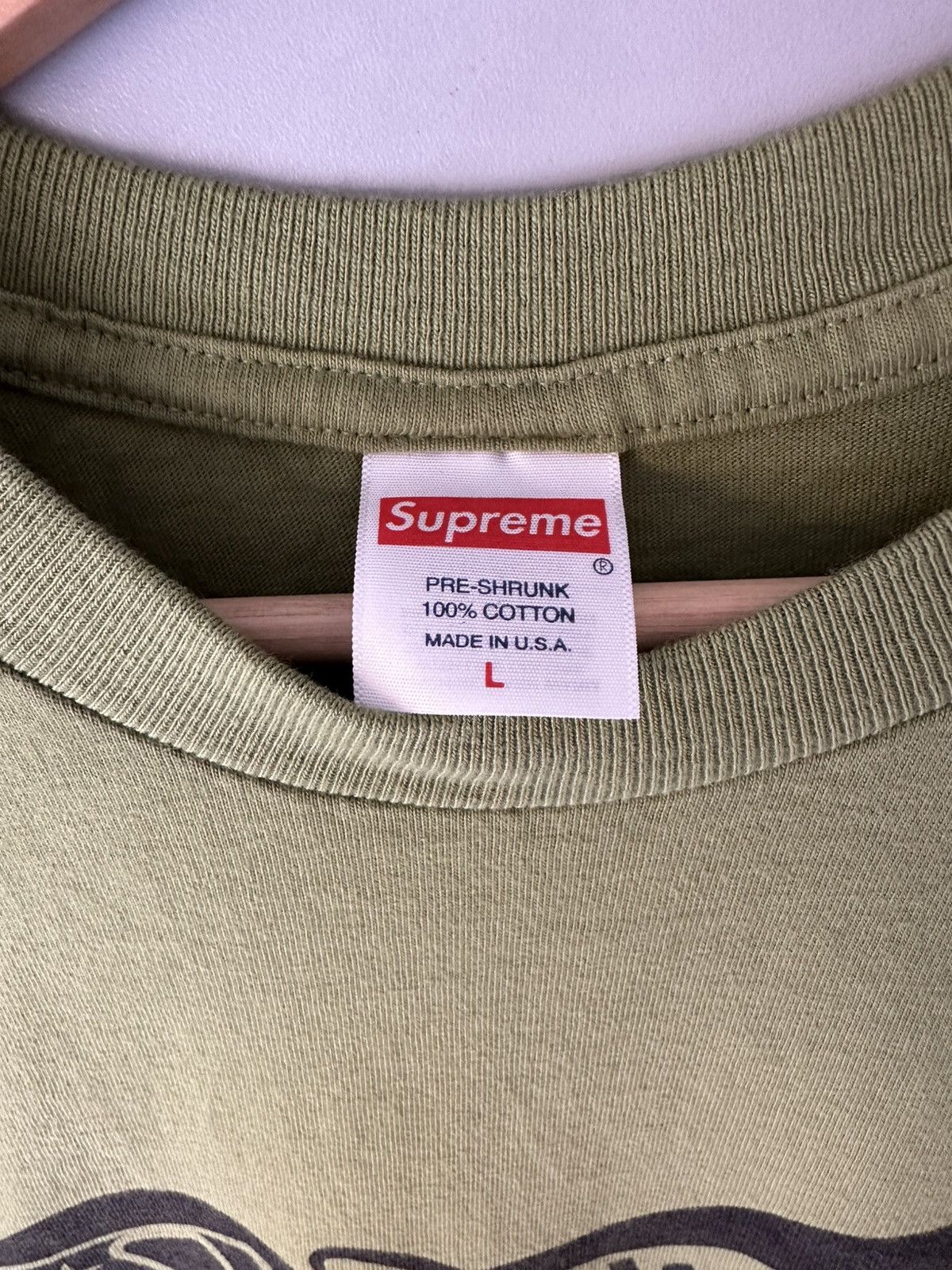 Supreme SUPREME Records Tee Moss Green | Grailed 