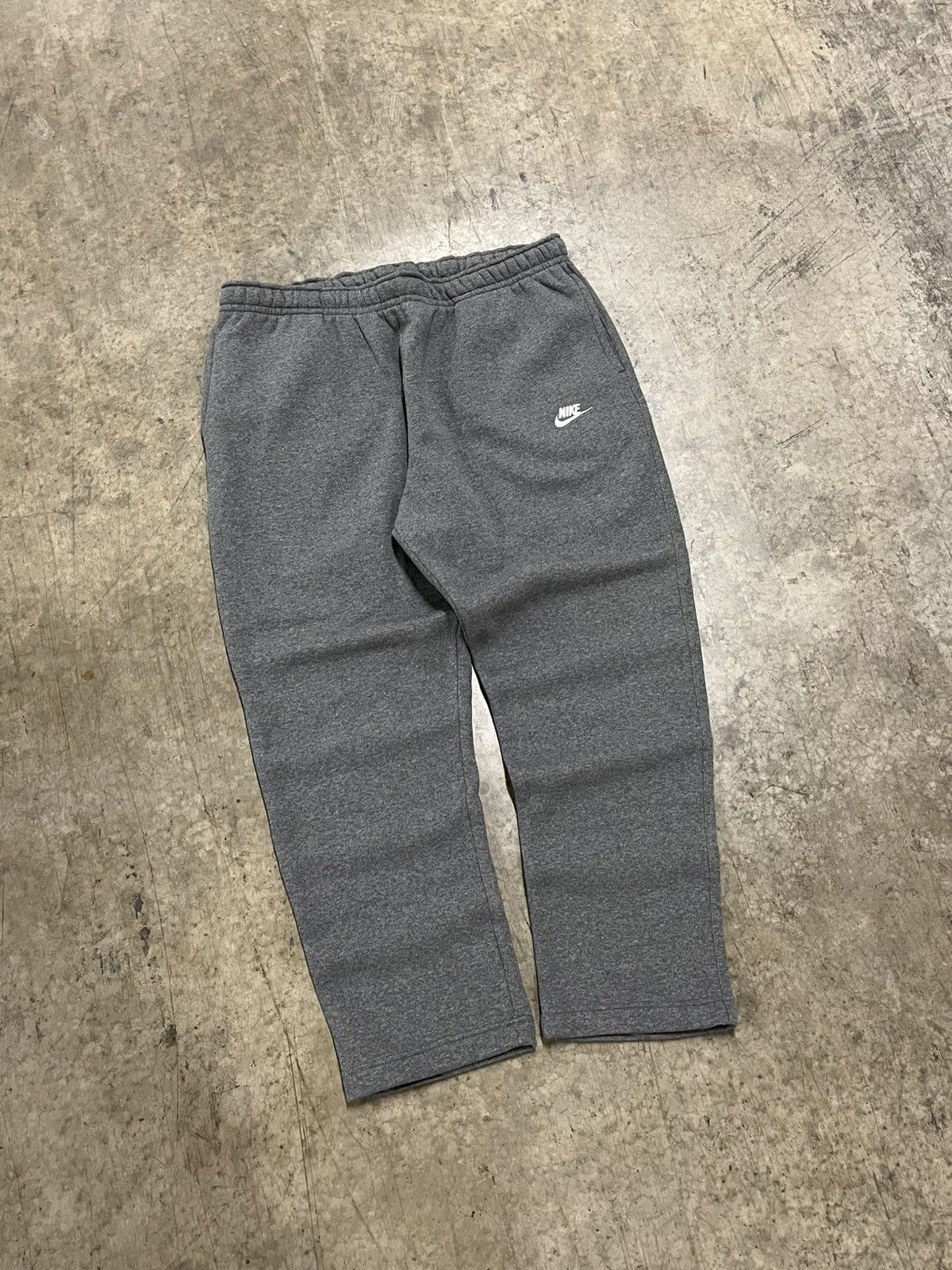 Nike × Vintage Nike sweatpants baggy fit wide leg streetwear hype Size US 36 / EU 52 - 1 Thumbnail