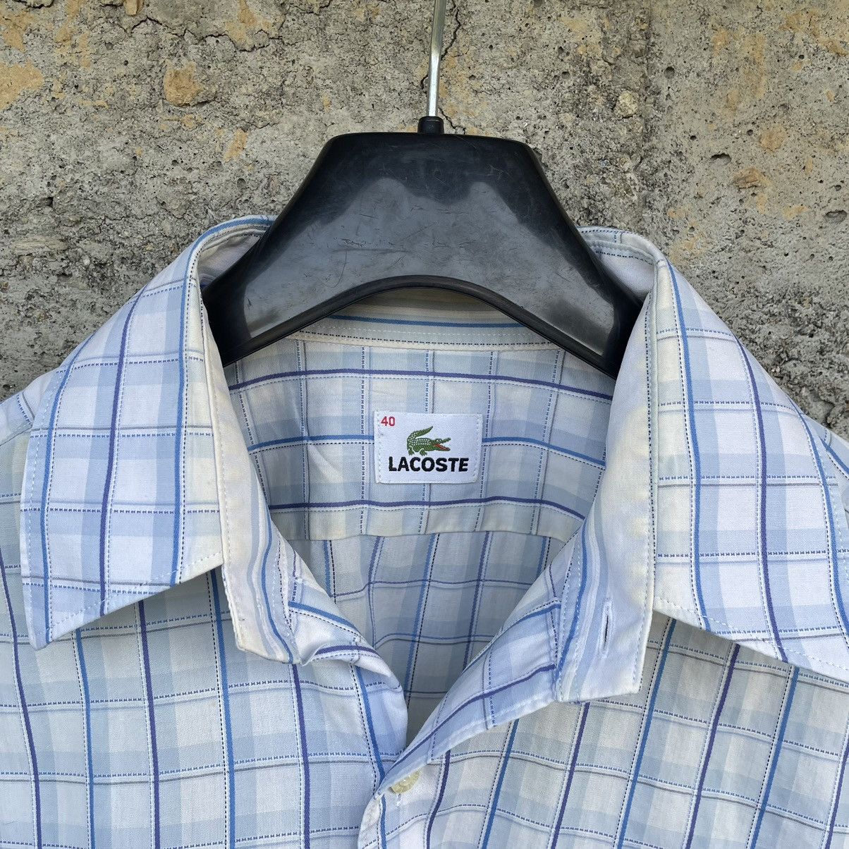 Lacoste × Vintage Vintage Shirt Lacoste Button Up 90s Y2K Style USA Size US M / EU 48-50 / 2 - 4 Thumbnail