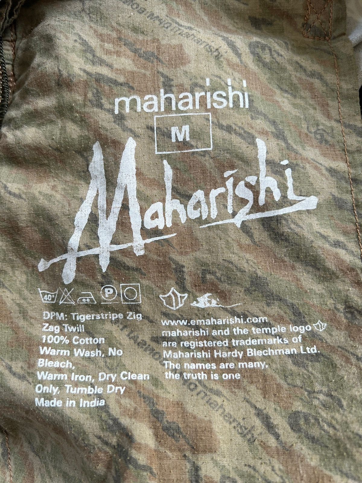 Maharishi Vintage Maharishi Tiger Stripes Camo Snopants Size US 34 / EU 50 - 16 Thumbnail