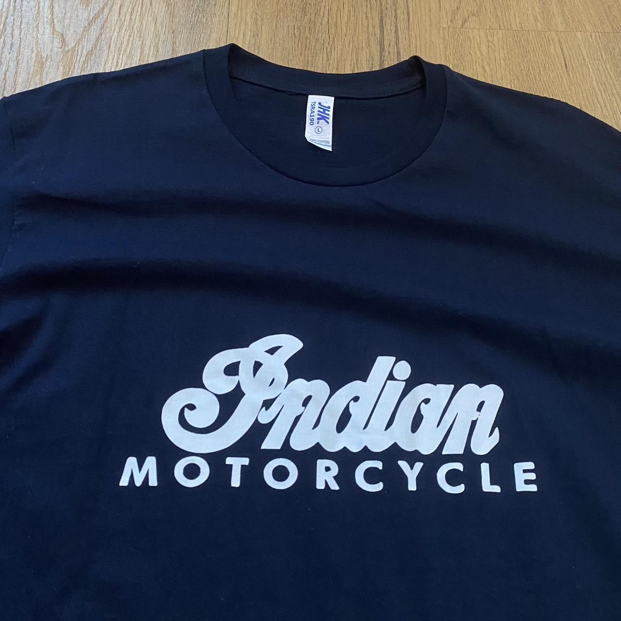 Other Navy blue Indian Motorcycle T-shirt #motorcycle Size US L / EU 52-54 / 3 - 2 Thumbnail