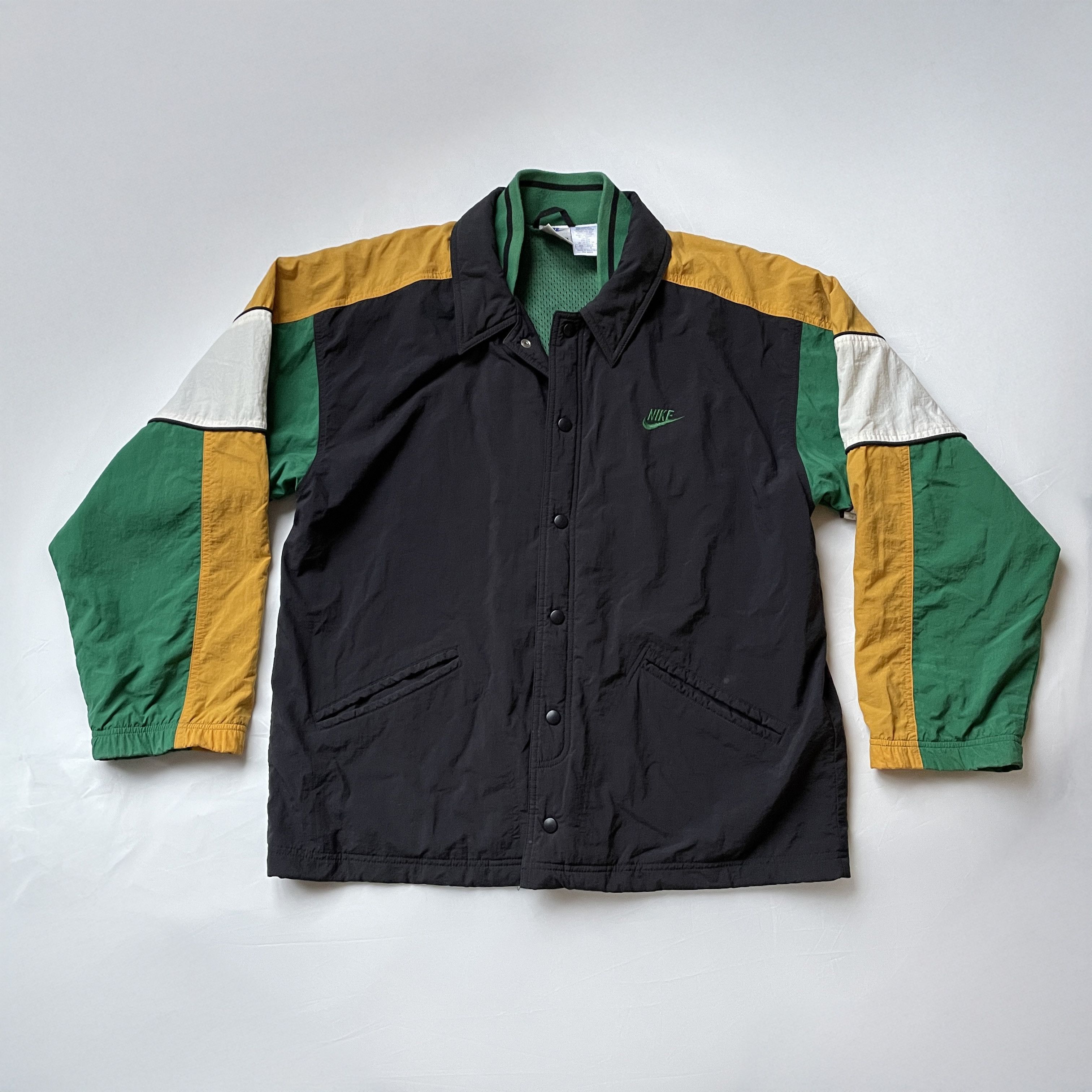 Nike Vintage Nike Force Basketball Jacket Jamaican Colourway Size US M / EU 48-50 / 2 - 2 Thumbnail