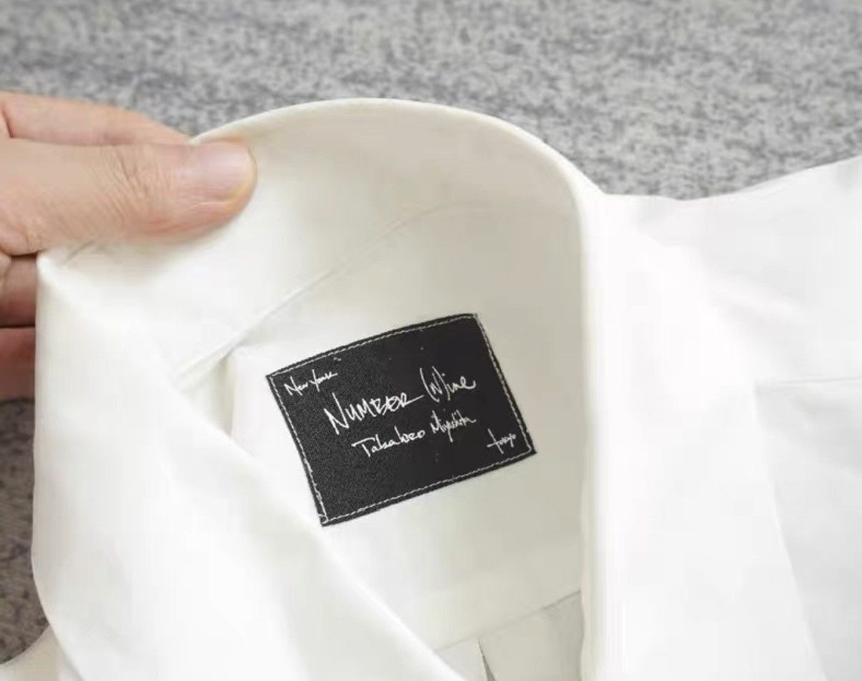 Number (N)ine Number Nine × Undercover Pleated Front Shirt Size US S / EU 44-46 / 1 - 8 Thumbnail