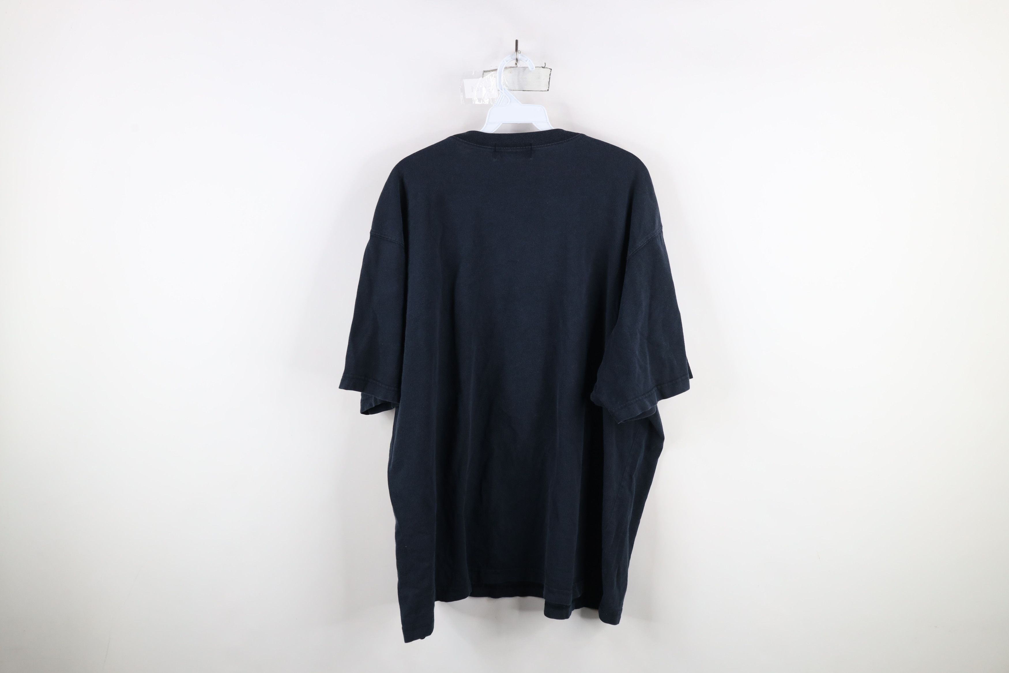 Eddie Bauer × Vintage Vintage 90s Eddie Bauer Heavyweight Cotton T-Shirt Black Size US XXL / EU 58 / 5 - 8 Thumbnail
