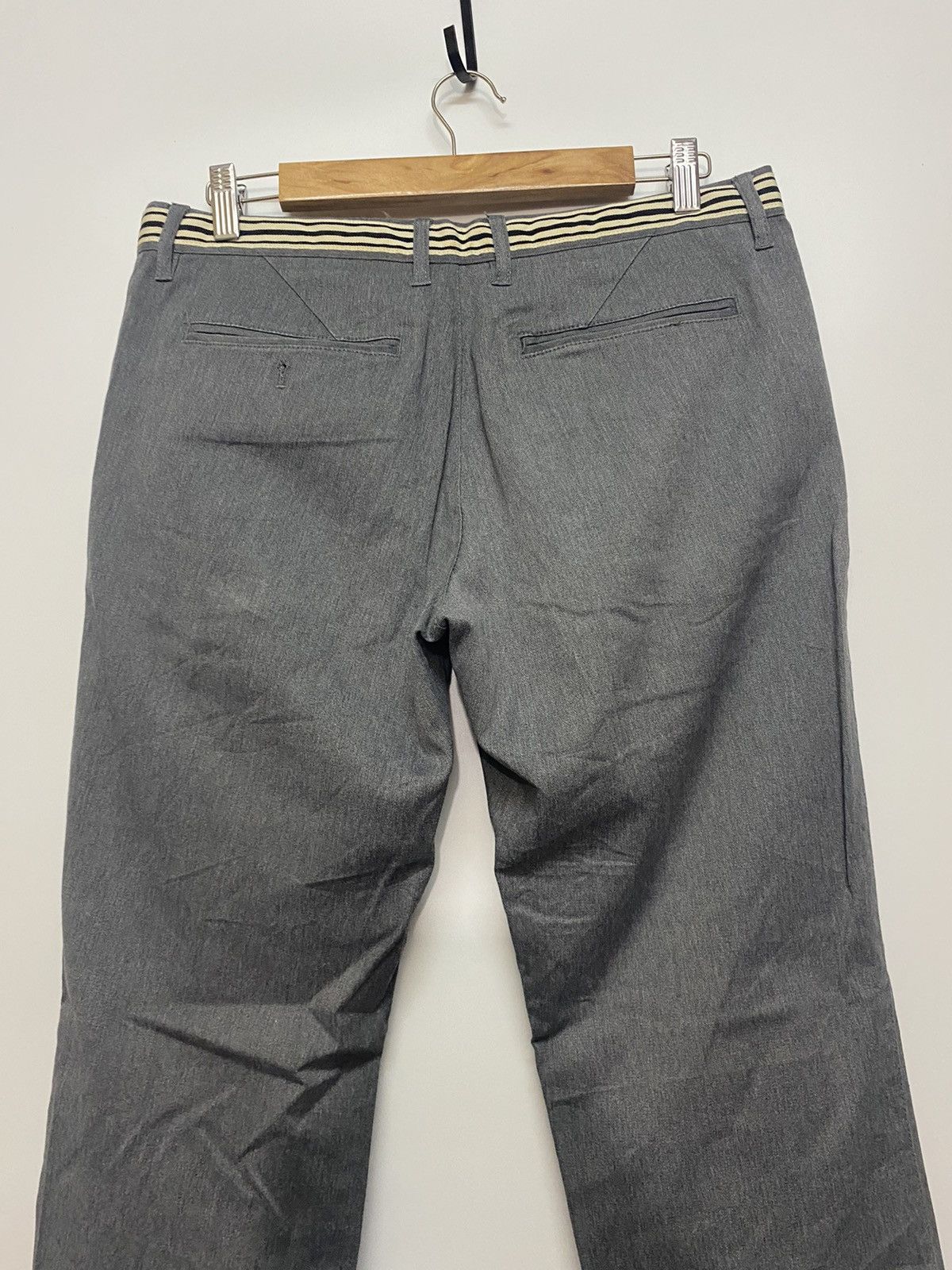 Japanese Brand A.V.V Homme Grey Pants Sz 32 Size US 32 / EU 48 - 7 Thumbnail