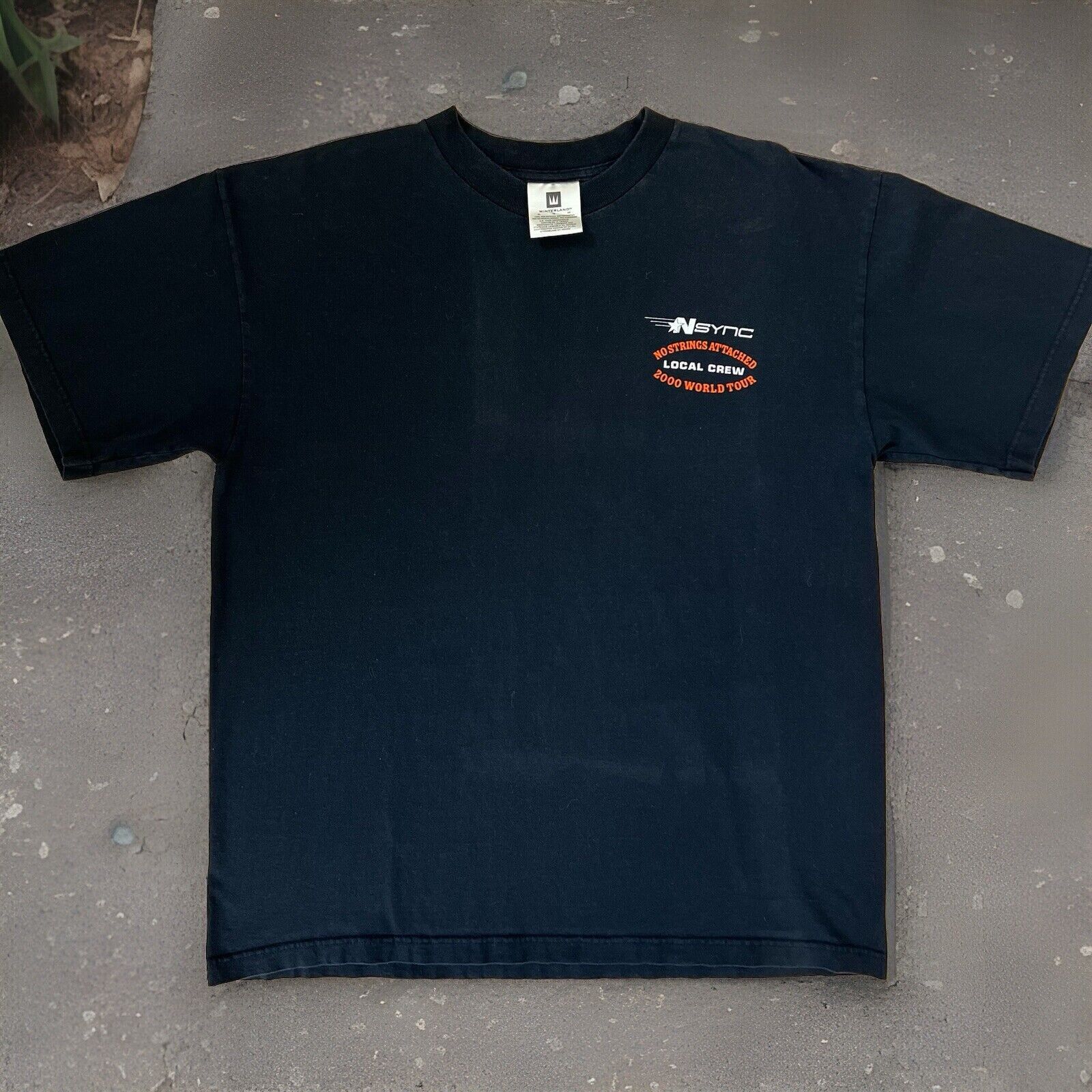 Vintage Vintage Nsync Local Crew Shirt XL Black No Strings Attached Size US XL / EU 56 / 4 - 1 Thumbnail