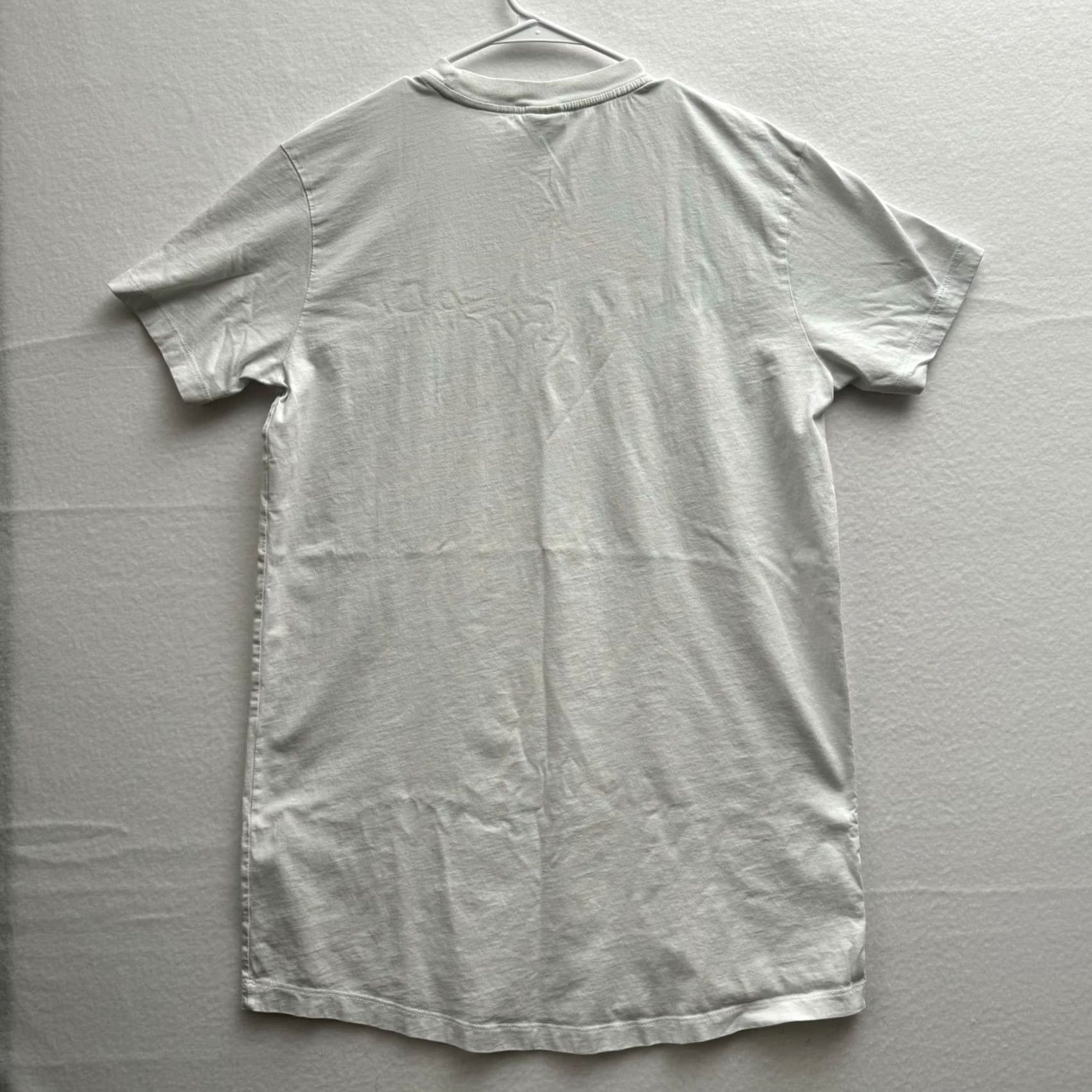 Nike Nike Essentials Women's Midi Dress Short Sleeve Crew Neck Embroidered Center Swoosh White M Size M / US 6-8 / IT 42-44 - 7 Thumbnail