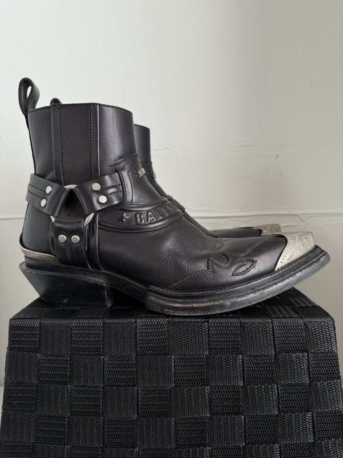 Balenciaga Balenciaga Santiag Boots Size US 6 / IT 36 - 3 Thumbnail