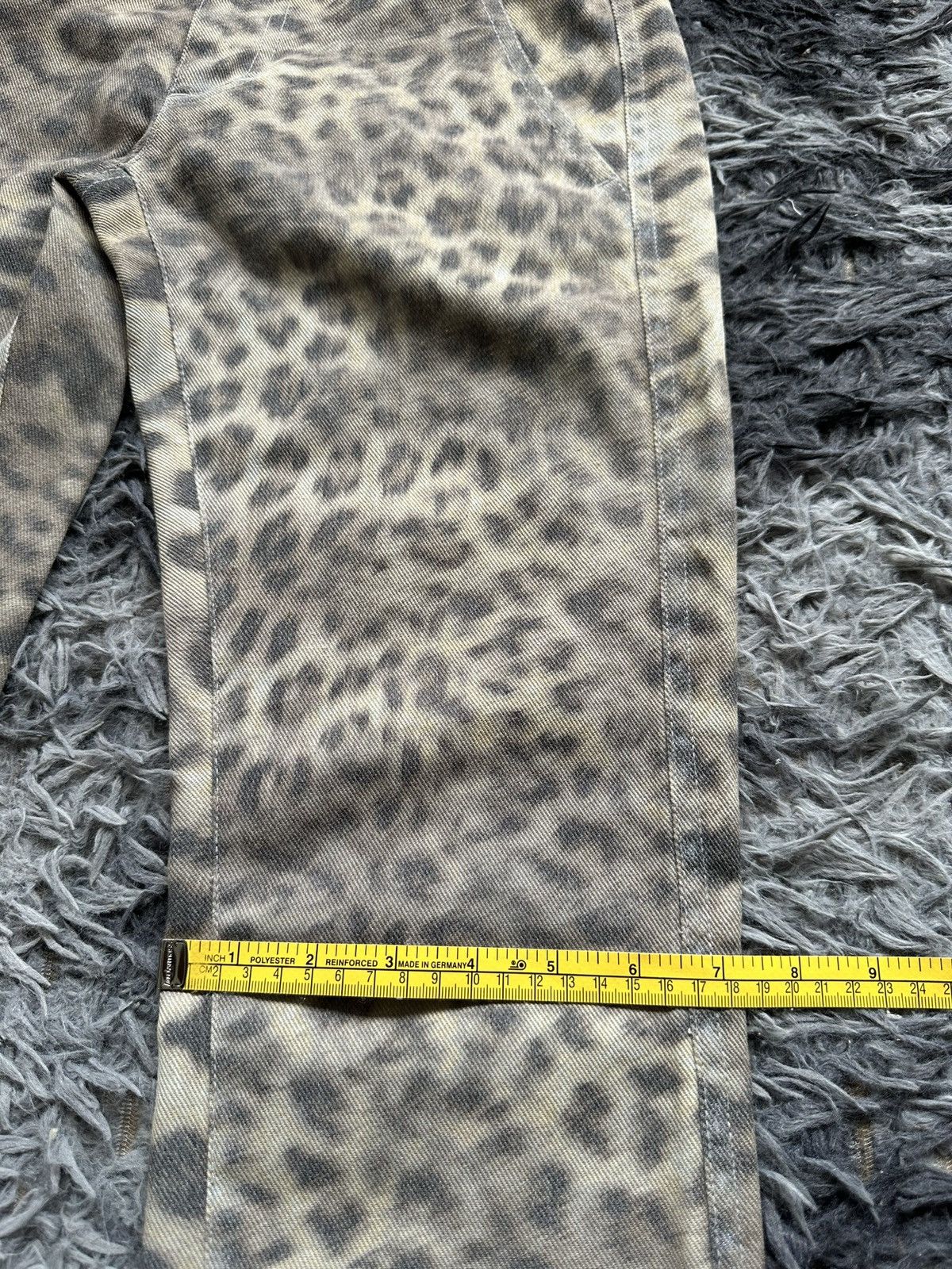 5351 POUR LES HOMMES 00's Abahouse Devinette leopard overprinted pant Size US 29 - 21 Thumbnail
