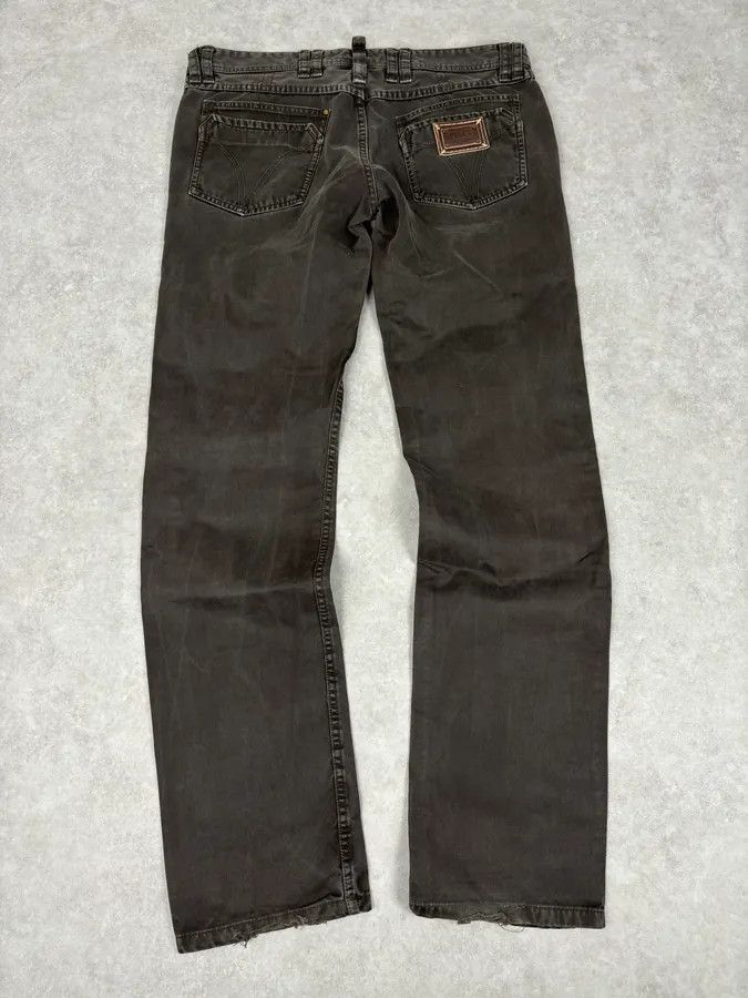 Dolce & Gabbana 2000s Dolce & Gabbana Brown Slim Denim Jeans Size US 33 - 6 Thumbnail