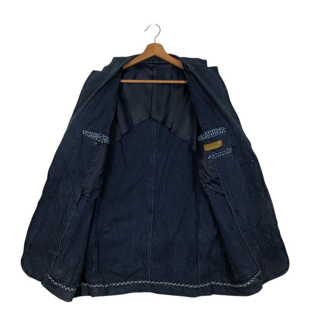 Japanese Brand 📌Vintage Chore Denim Jacket Stanley Blacker Issey Miyake Size US L / EU 52-54 / 3 - 14 Thumbnail