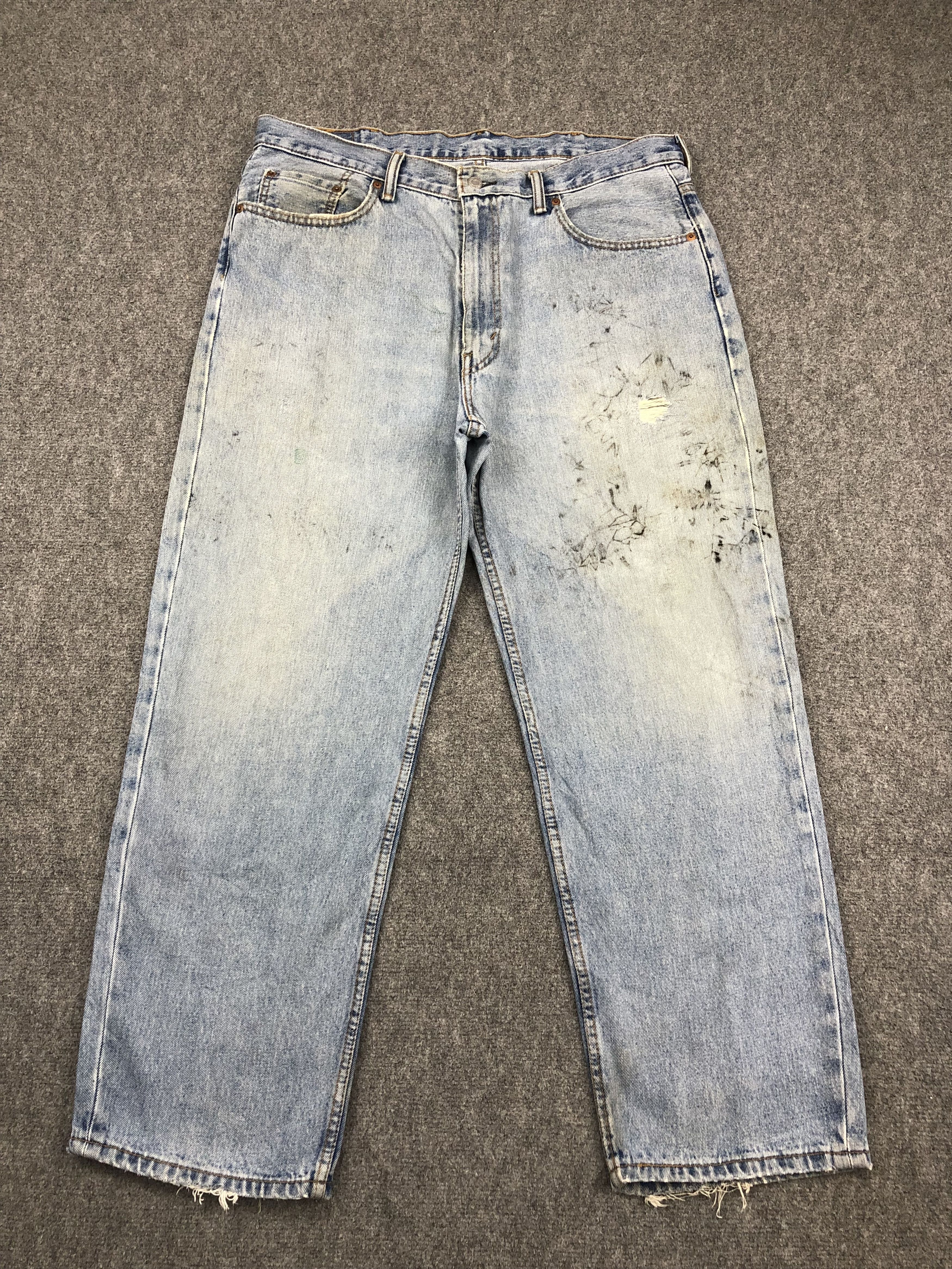Levi's Light Wash Vintage Levis 550 Jeans DP1488 Size US 40 / EU 56 - 1 Thumbnail